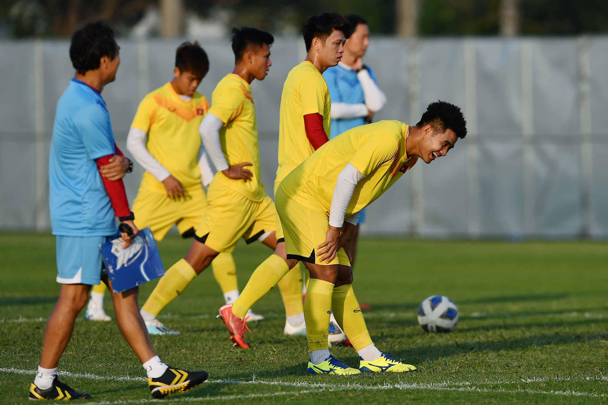 U23 Viet Nam tap luyen truoc ngay khai mac anh 22