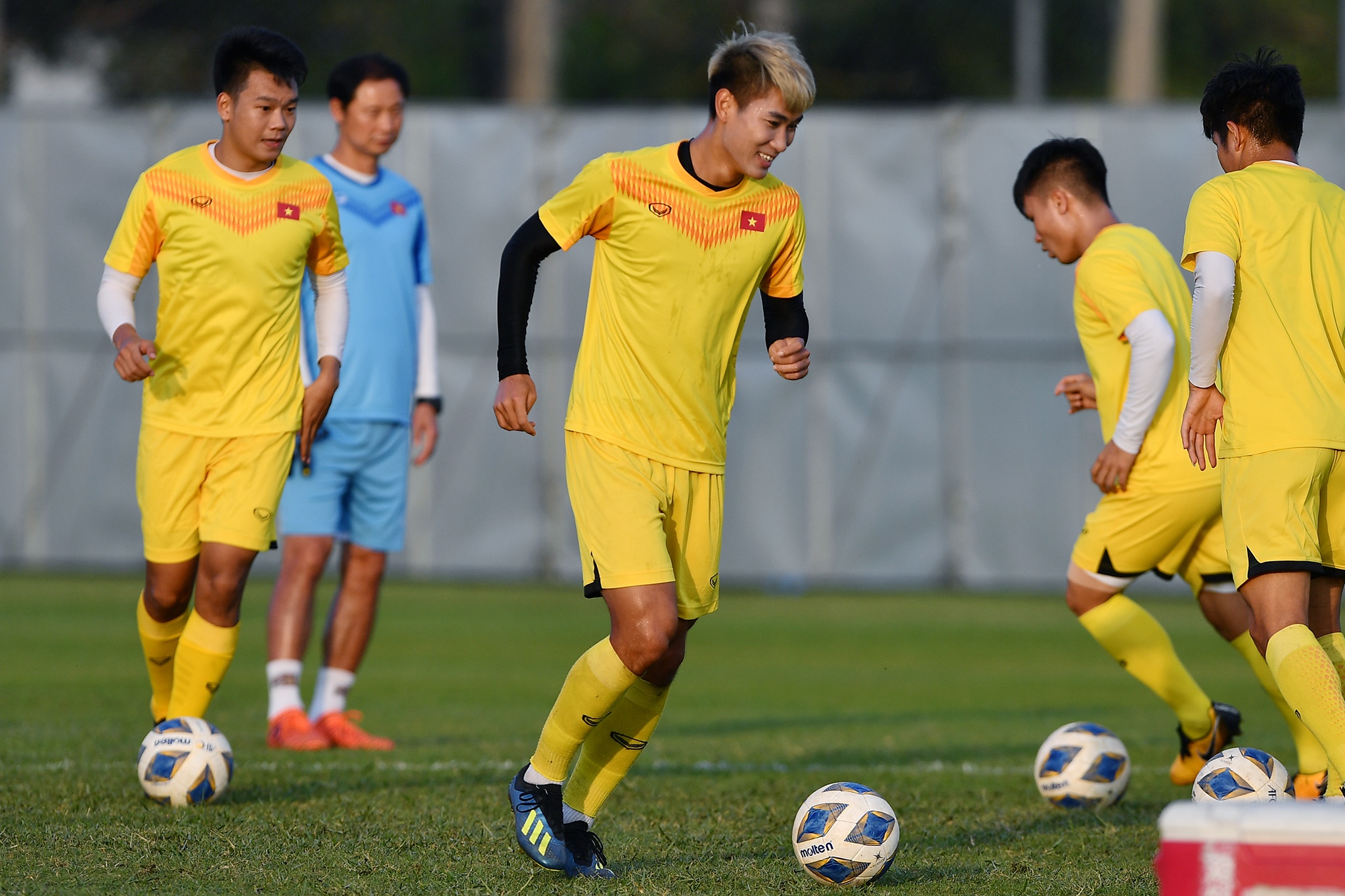 U23 Viet Nam tap luyen truoc ngay khai mac anh 23