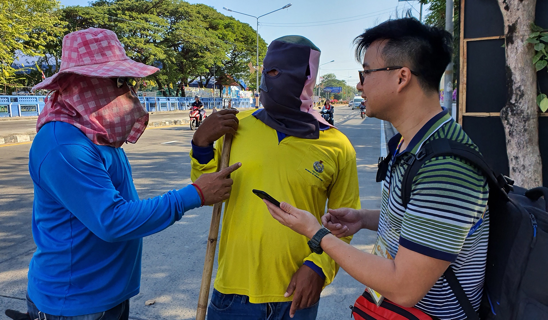 duong pho Buriram truoc gio bong lan anh 10