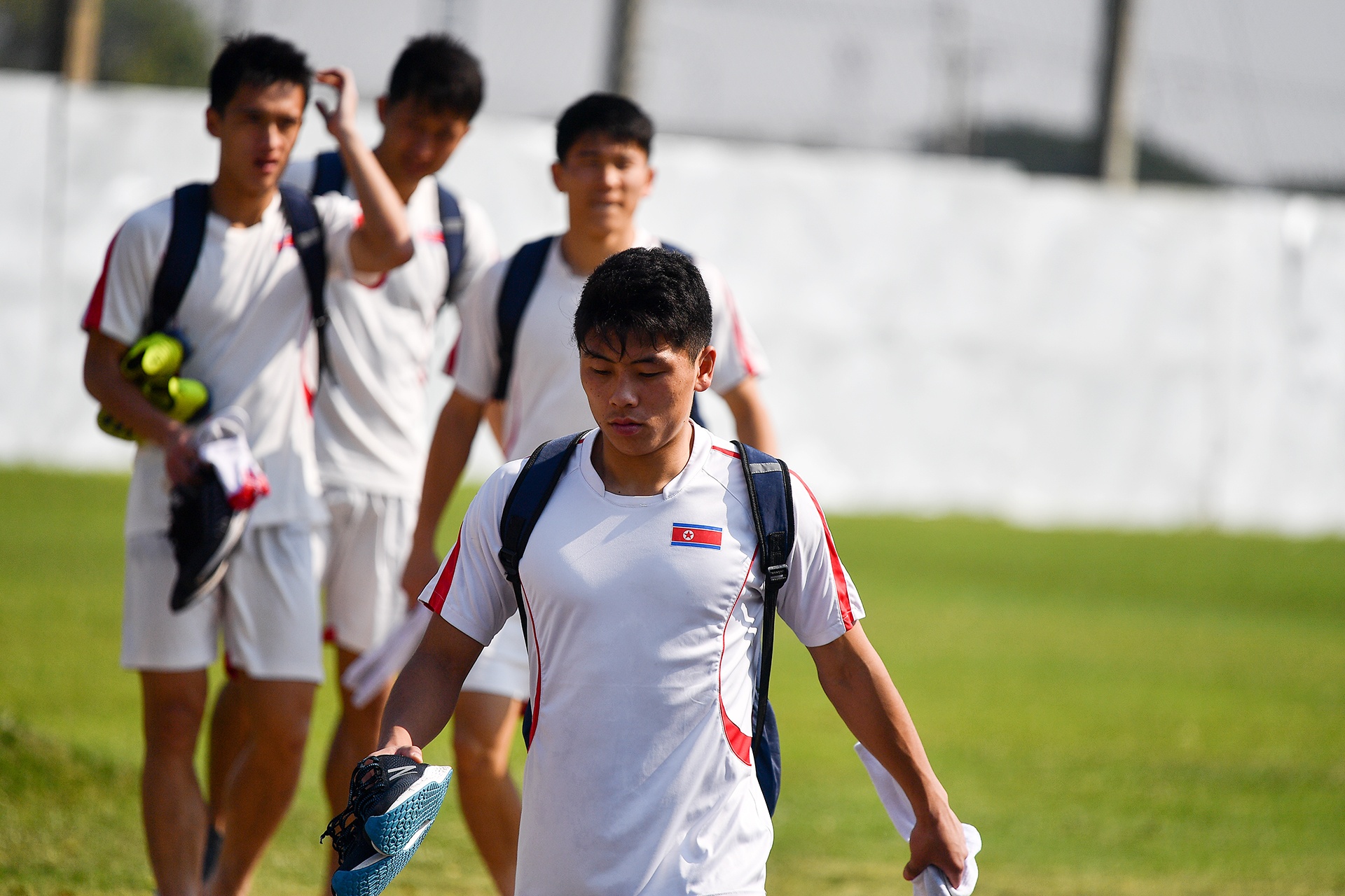 thay tro Park Hang-seo tap luyen o Buriram anh 9