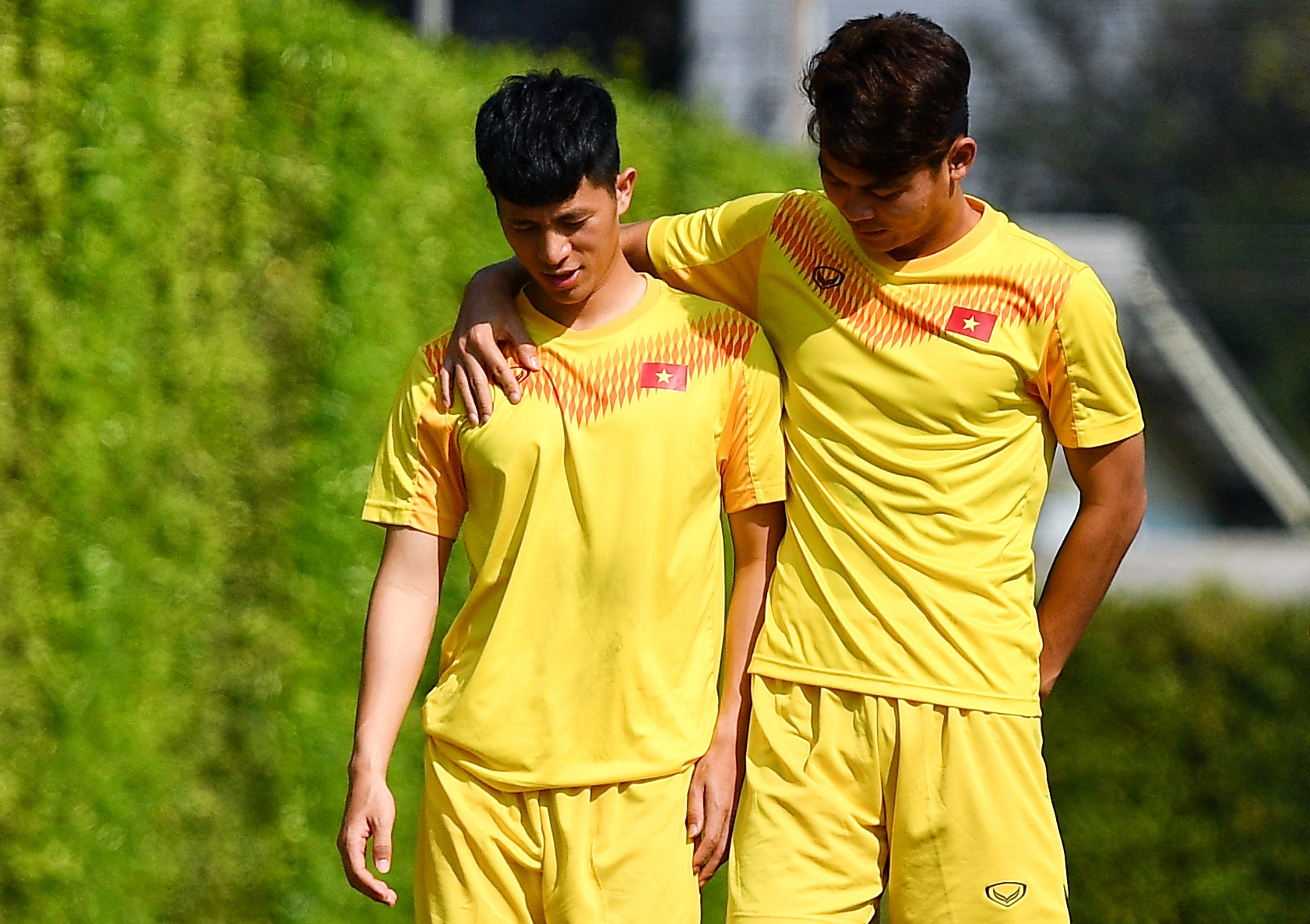 thay tro Park Hang-seo tap luyen o Buriram anh 5