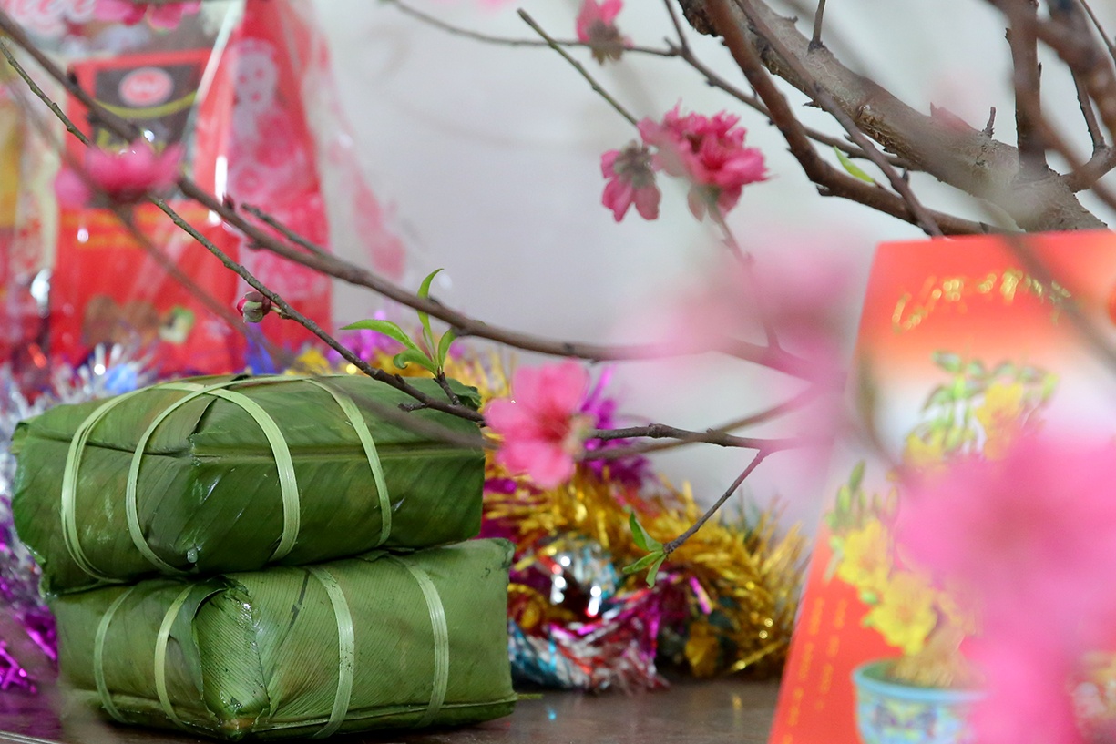 cac gia dinh goi banh chung anh 11