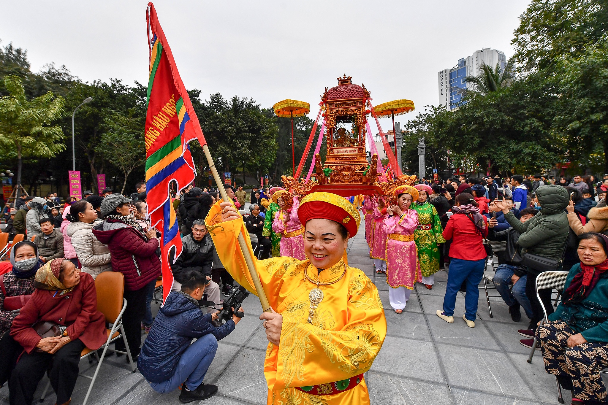 le hoi go Dong Da mung 5 Tet anh 4