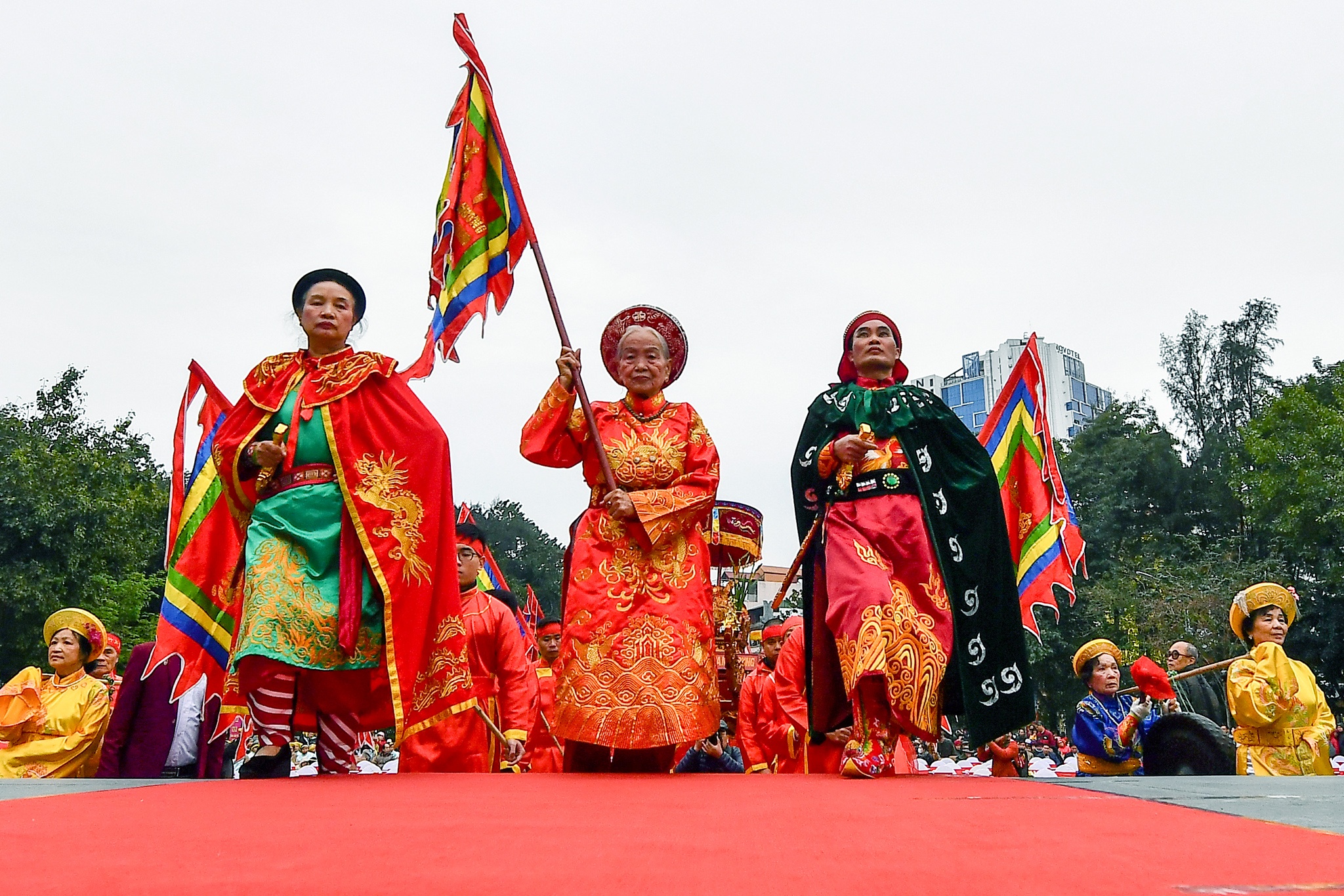 le hoi go Dong Da mung 5 Tet anh 5