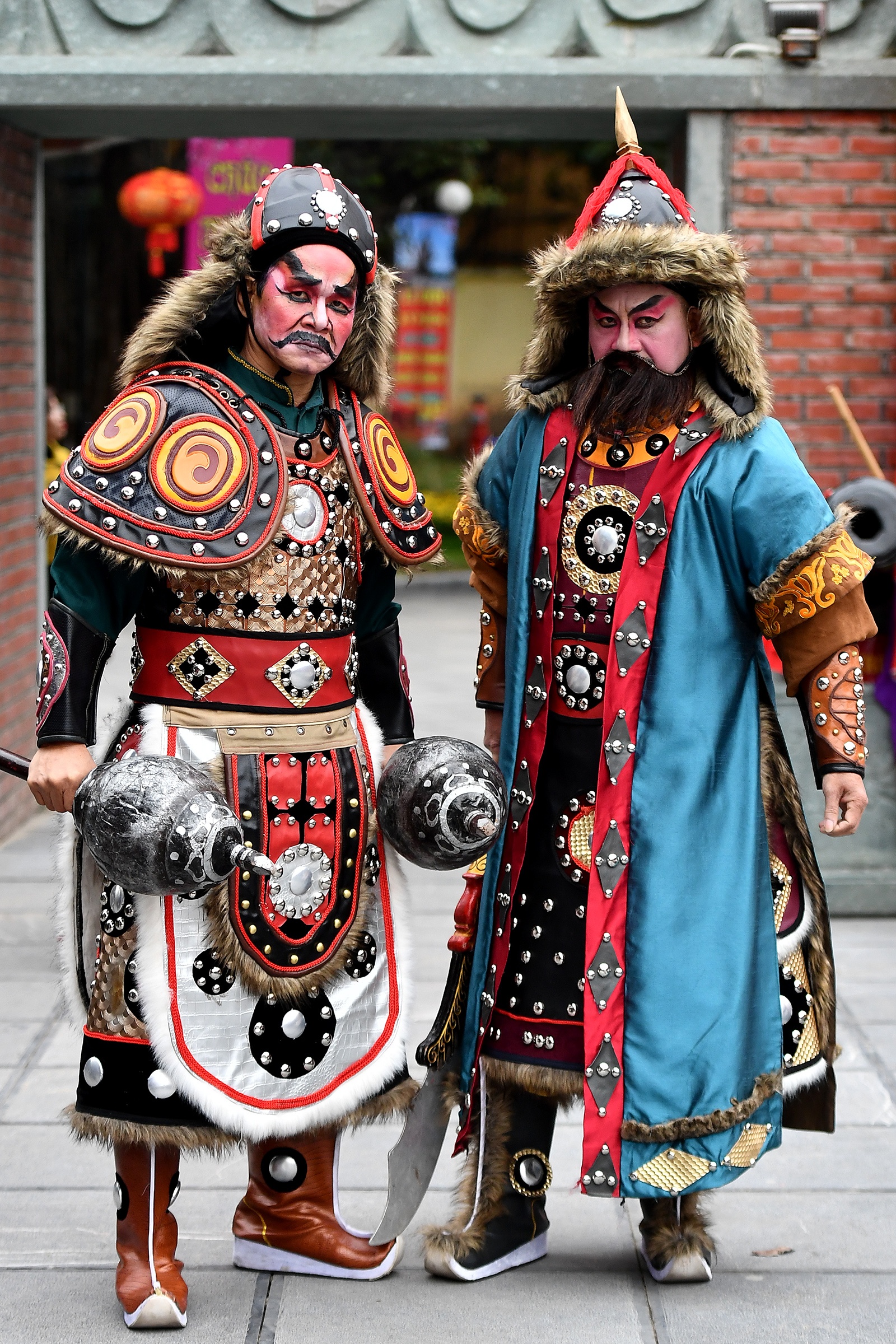 le hoi go Dong Da o Ha Noi mung 5 Tet anh 2