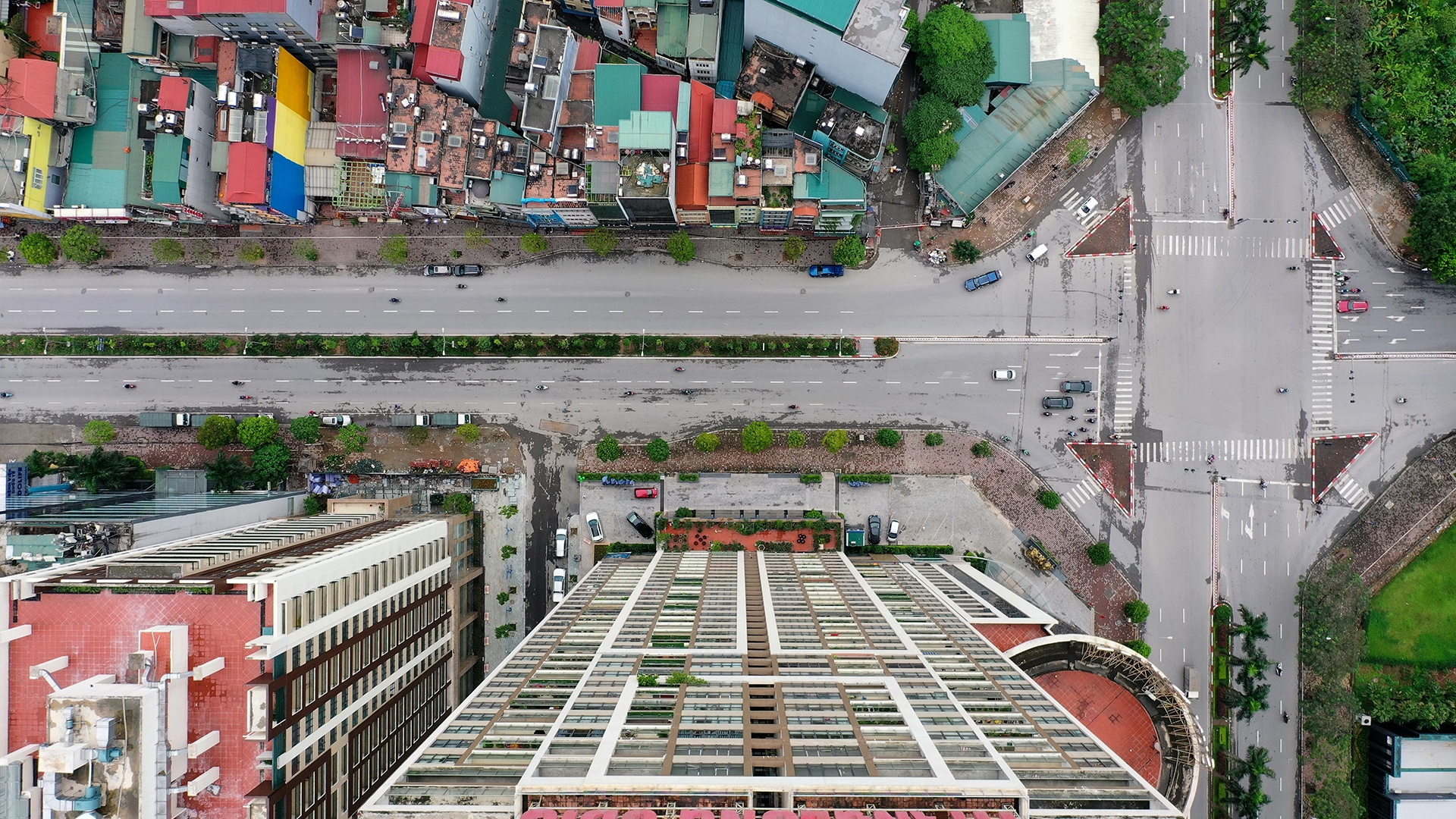 Ha Noi nhin tu tren cao dip Covid-19 anh 6