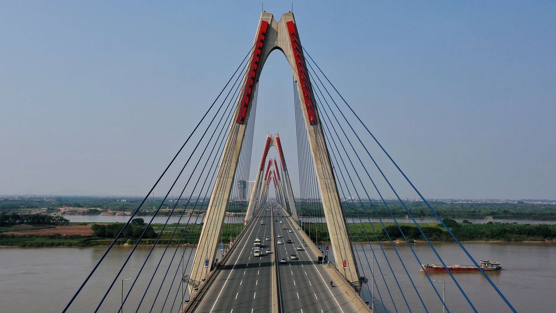 các cây cầu nổi tiếng thủ đô bắc qua sông Hồng ảnh 5 cac cay cau noi tieng thu do bac qua song Hong anh 5