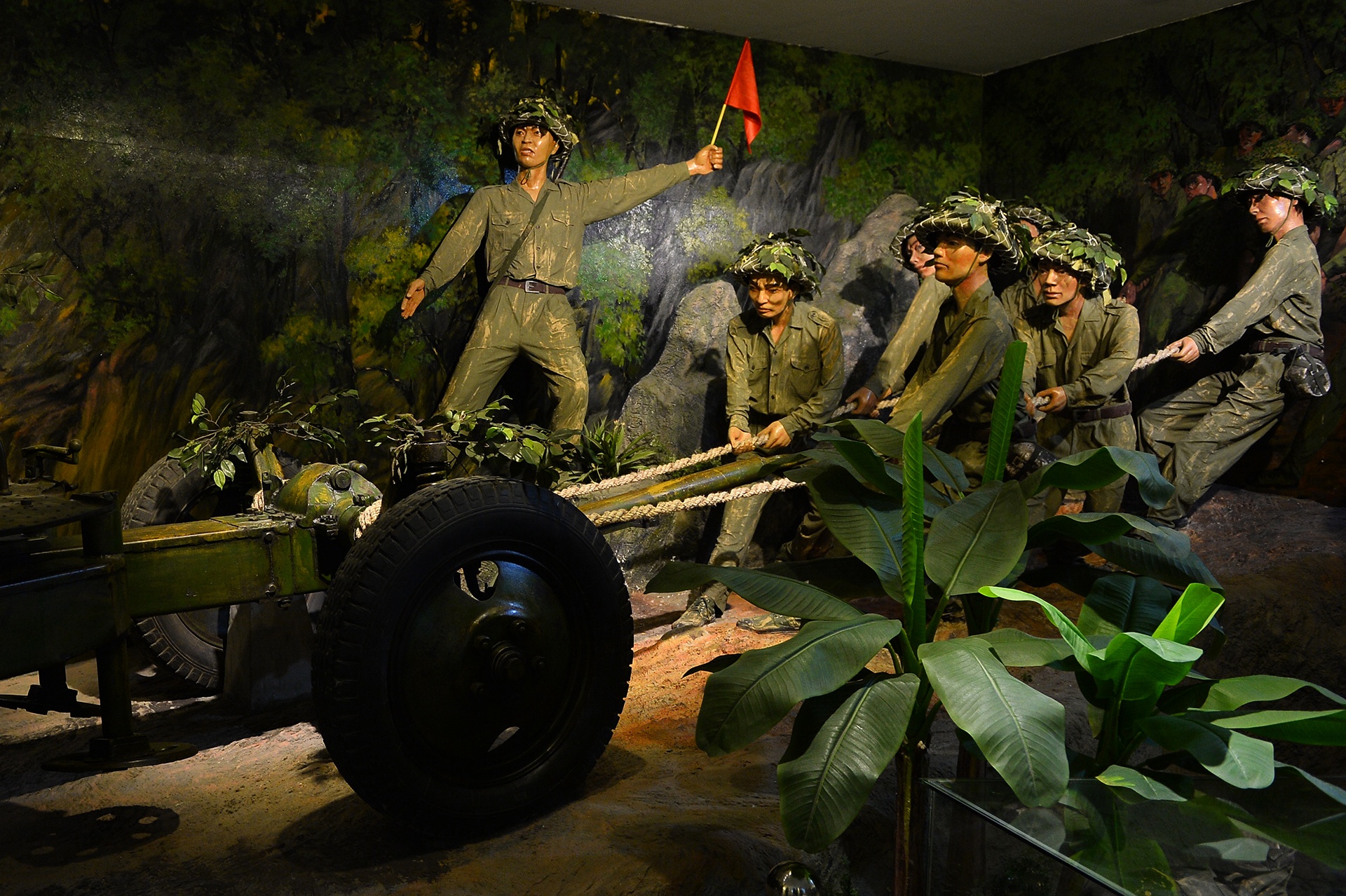 Hinh anh hao hung Chien dich Dien Bien Phu trong bao tang 22.000 m2 hinh anh