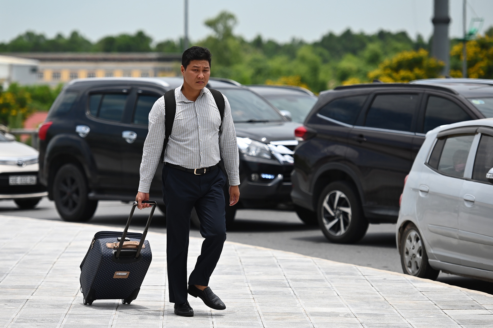 tac nghen san bay Noi Bai anh 8