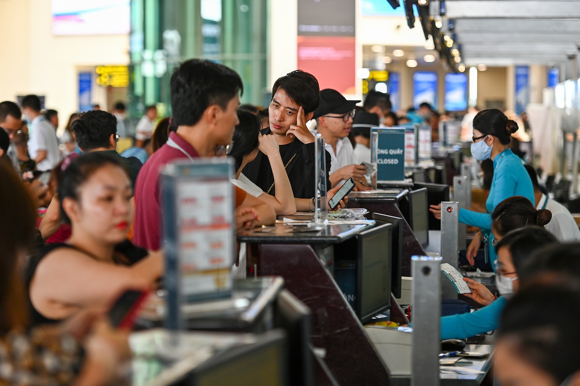 tac nghen san bay Noi Bai anh 14