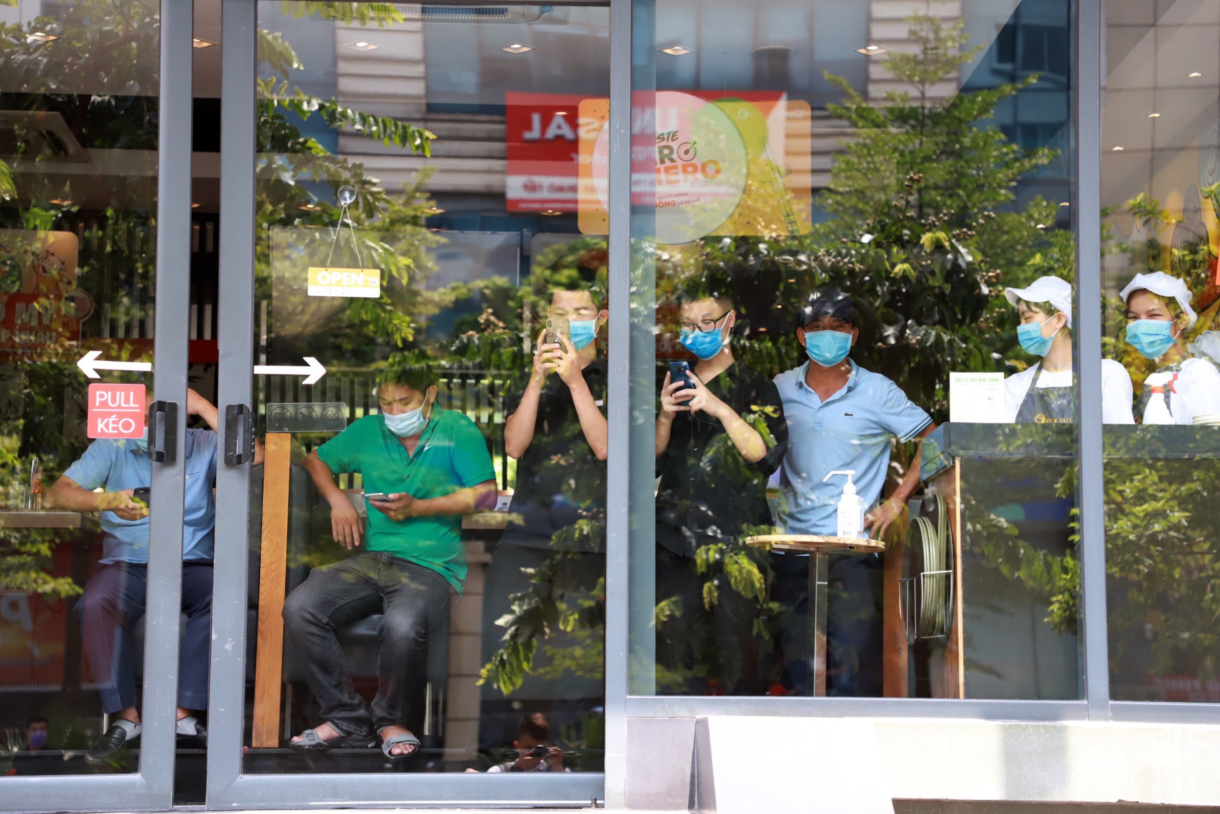 khu trung quan pizza Tran Thai Tong anh 6