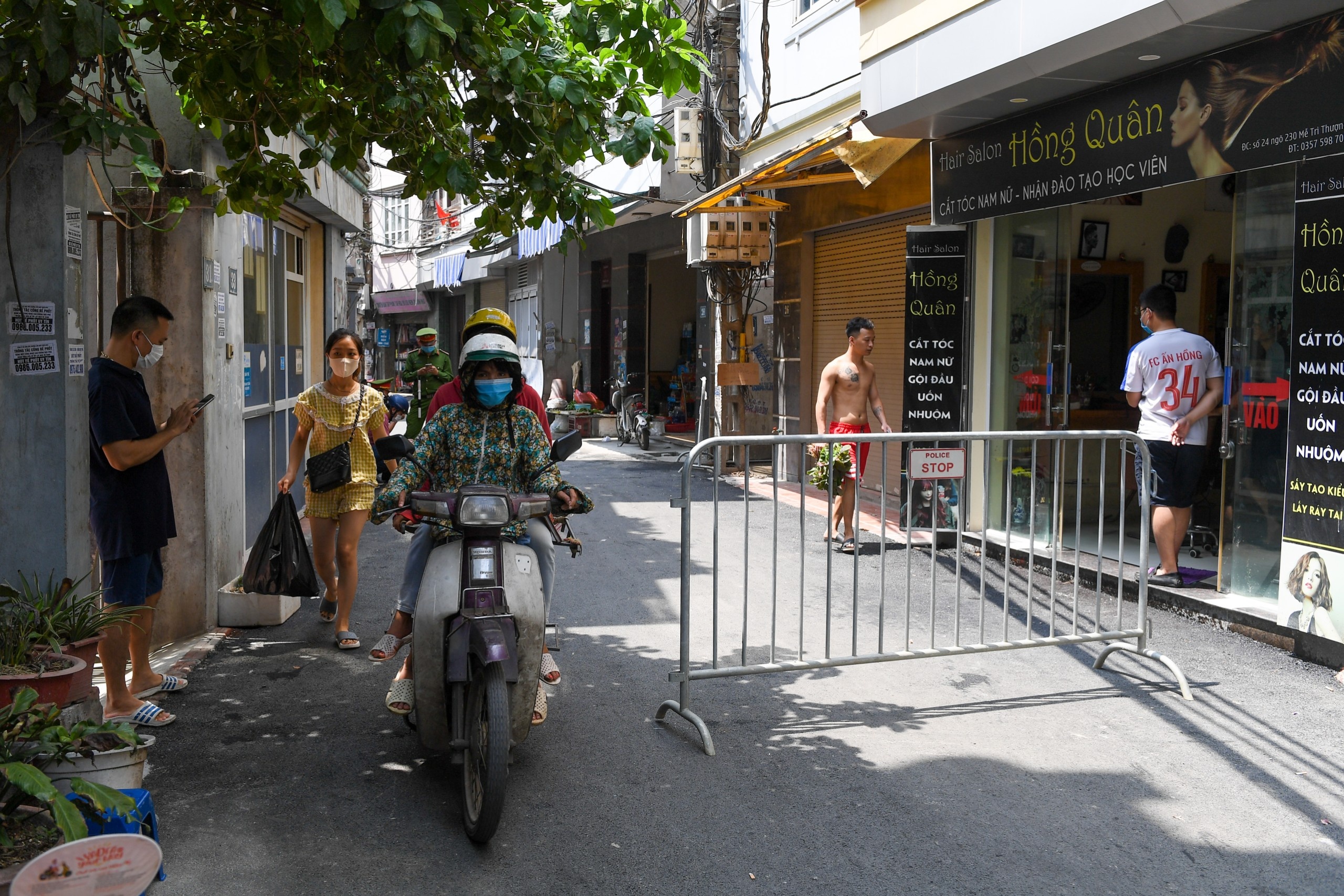 khu trung quan pizza Tran Thai Tong anh 8