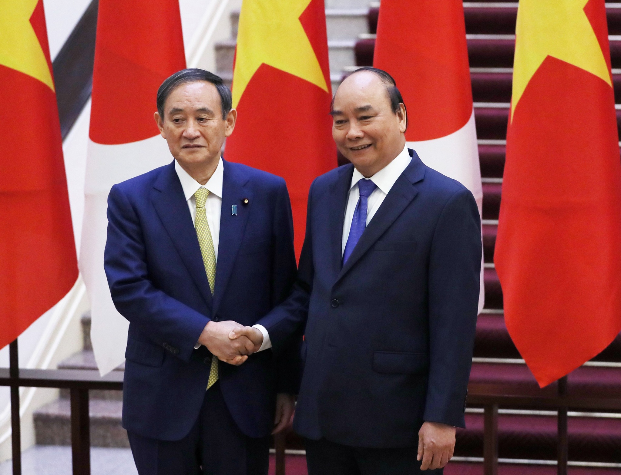 thu tuong Nhat Barn Yoshihide Suga tham Viet Nam anh 2