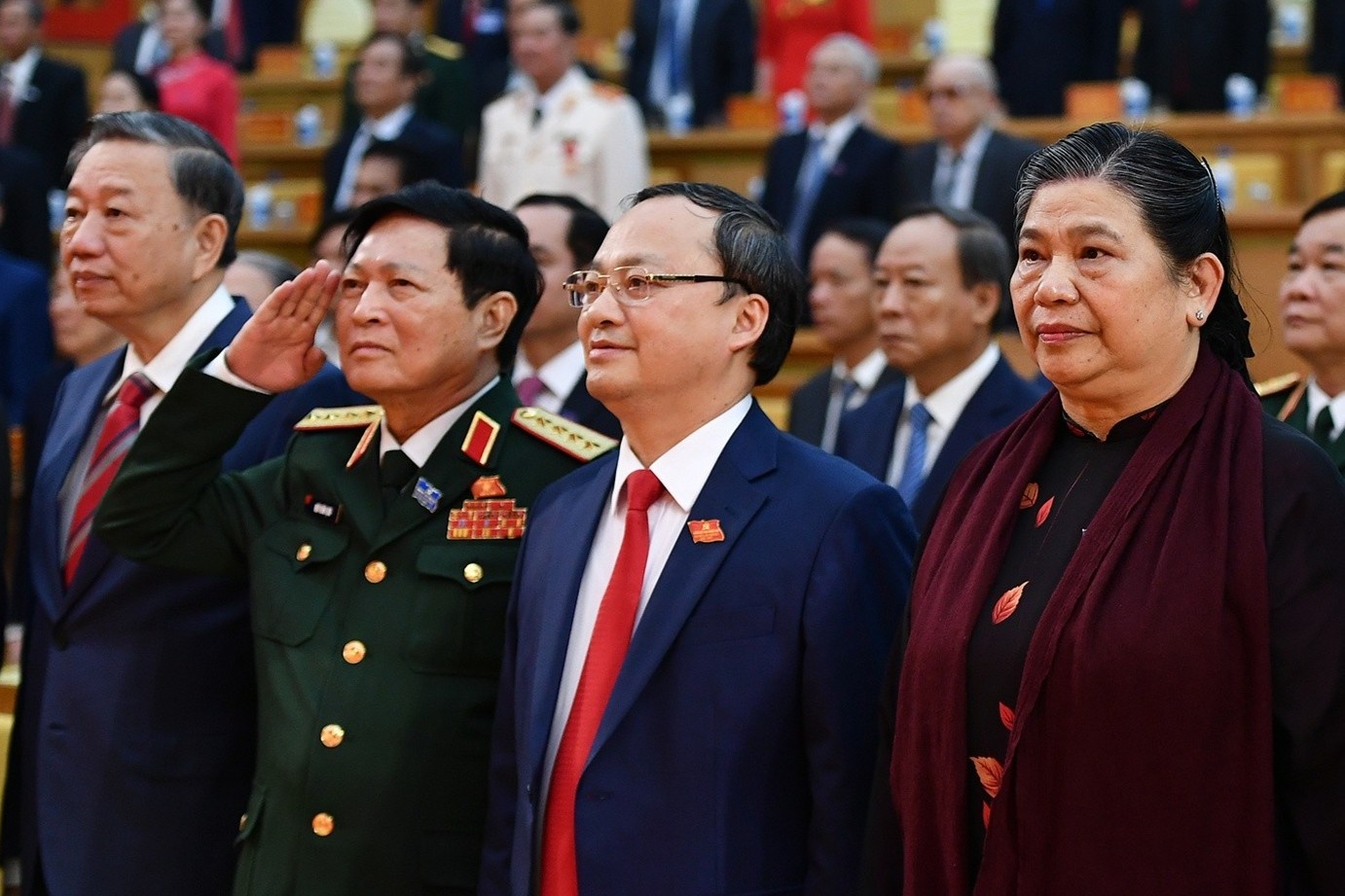 Nhieu lanh dao Trung uong du Dai hoi Dang bo tinh Hung Yen hinh anh