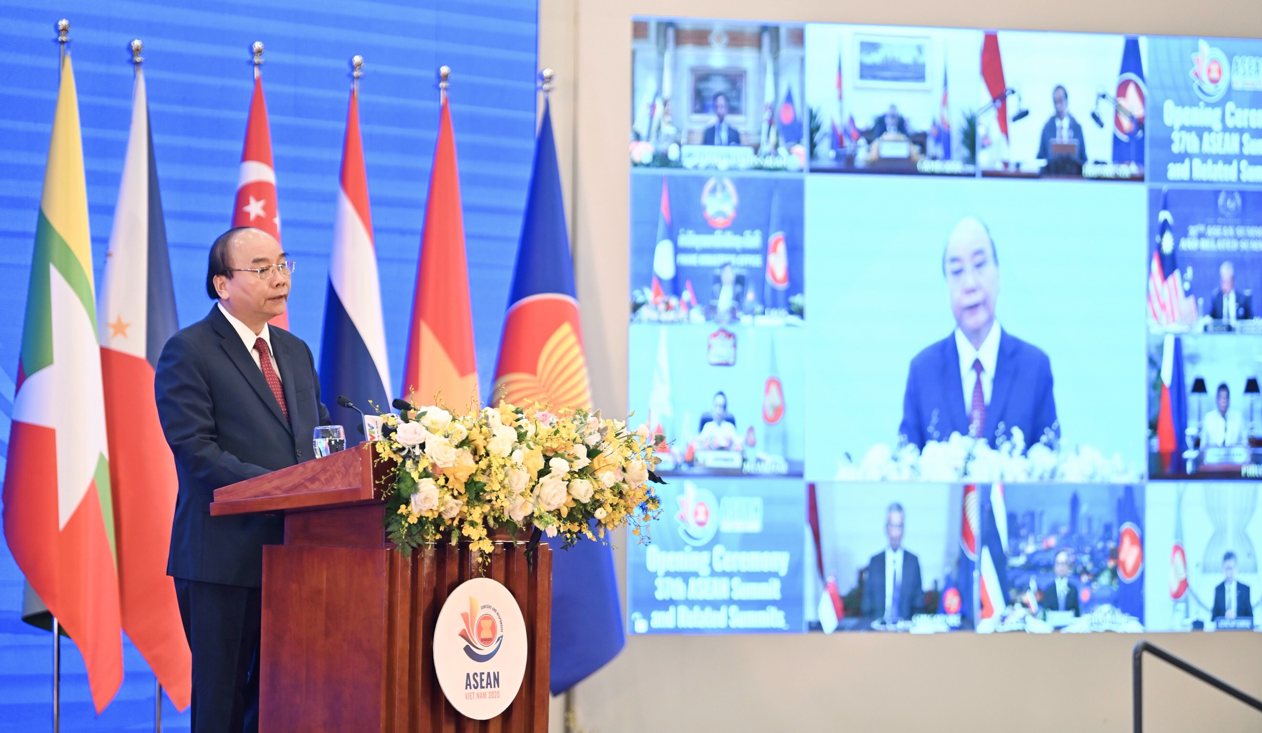 hoi nghi cap cao ASEAN 37 khai mac anh 7