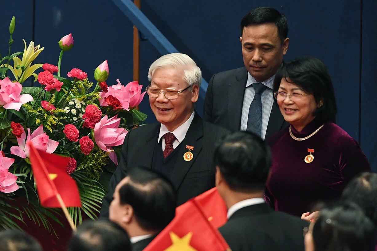 Lanh dao Dang, Nha nuoc du Dai hoi thi dua yeu nuoc toan quoc hinh anh