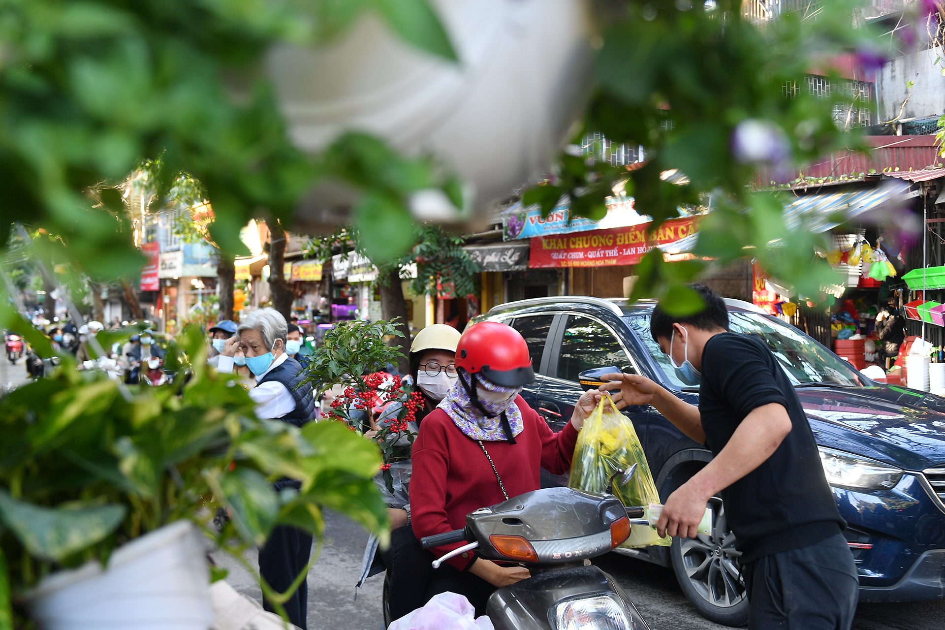un tac giao thong ngay Tet o Ha Noi anh 3