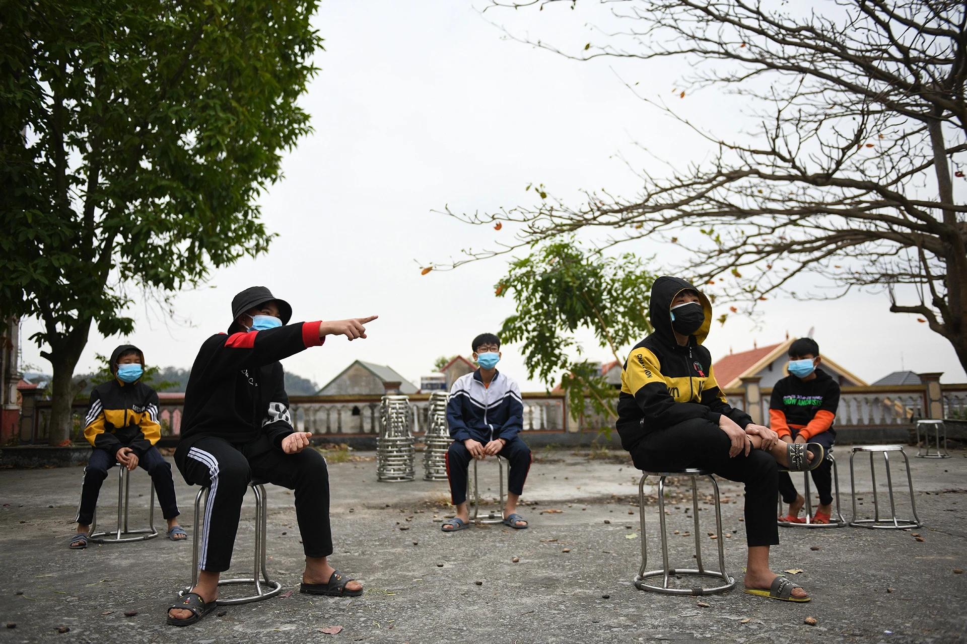 xet nghiem Covid o Chi Linh anh 7