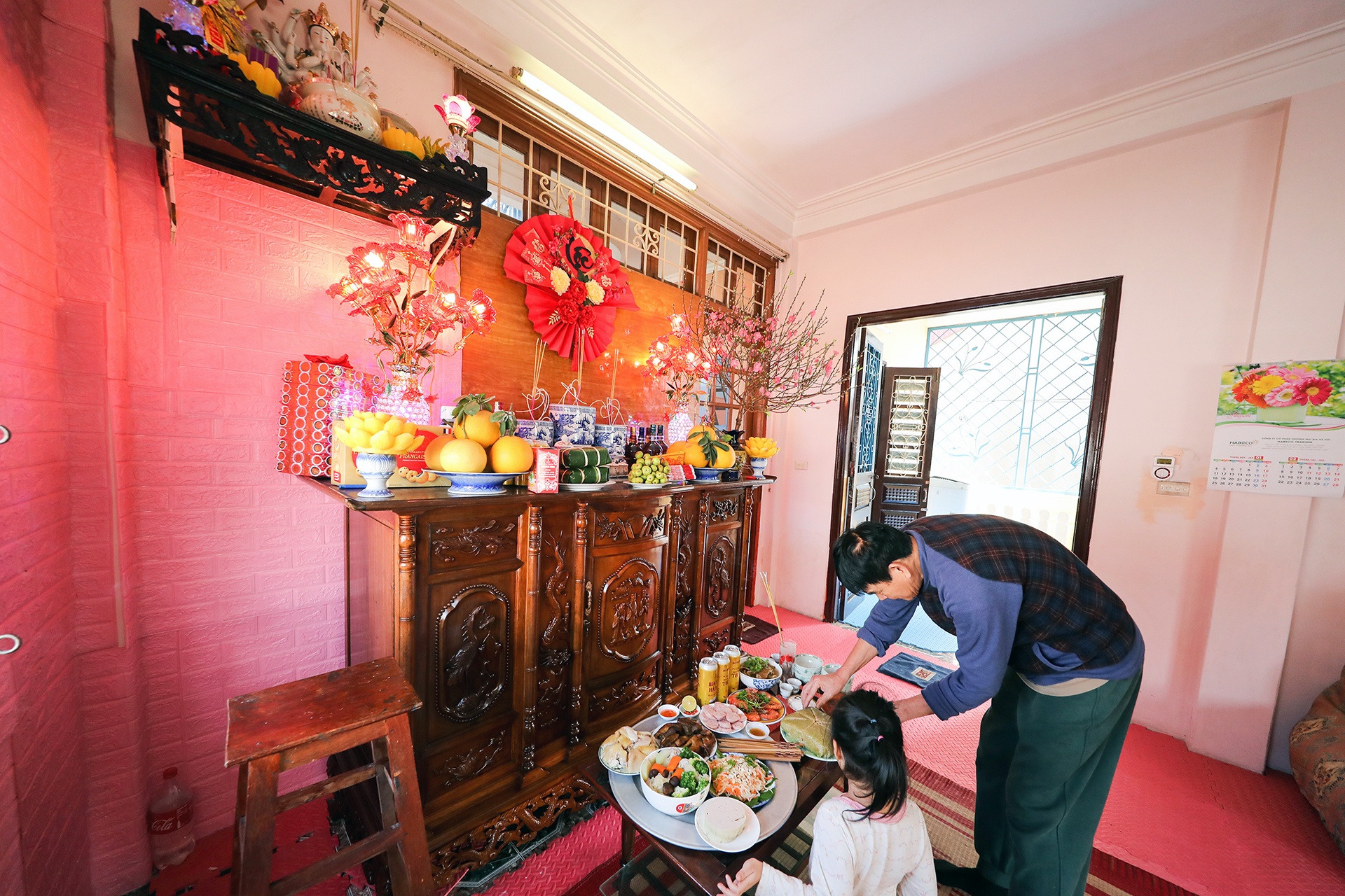 khong khi chieu 30 Tet o Ha Noi anh 3