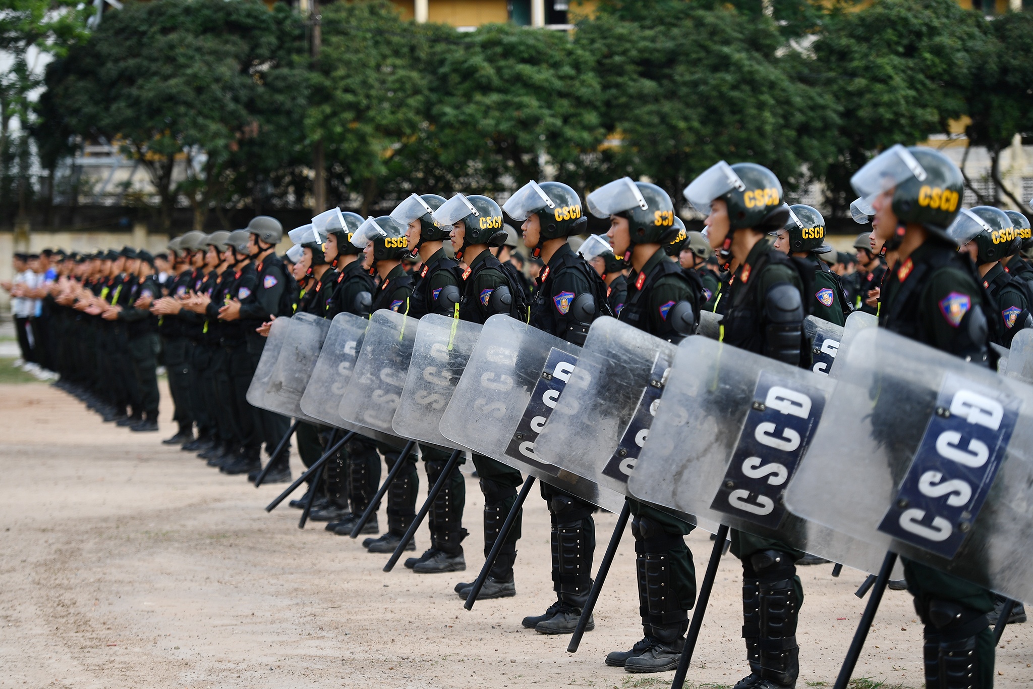 Dien tap bao ve cuoc bau cu anh 16