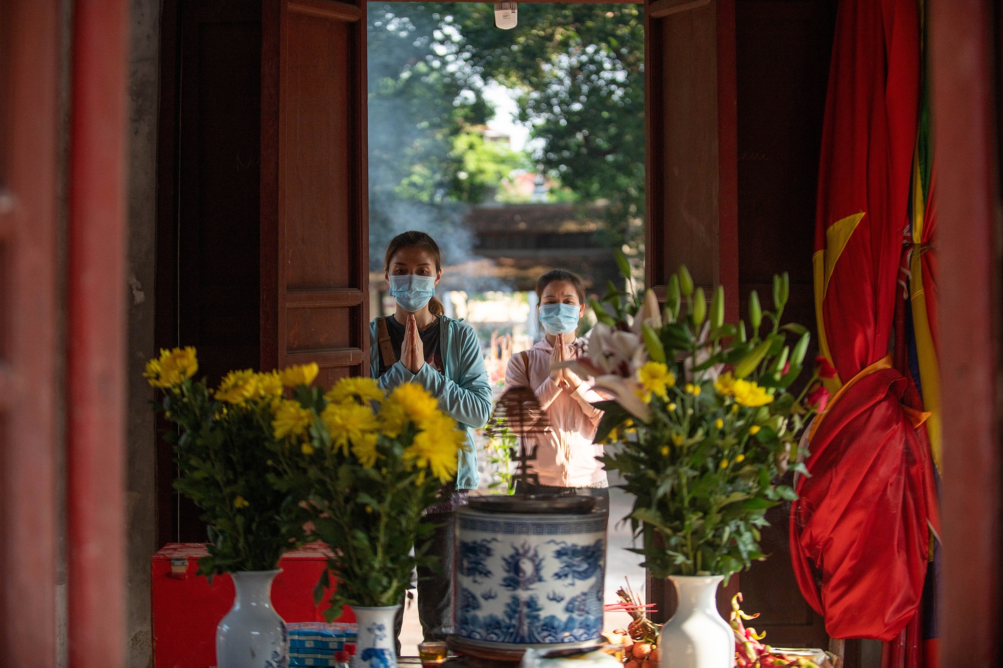 dan di le chua mung 1 o Ha Noi anh 11