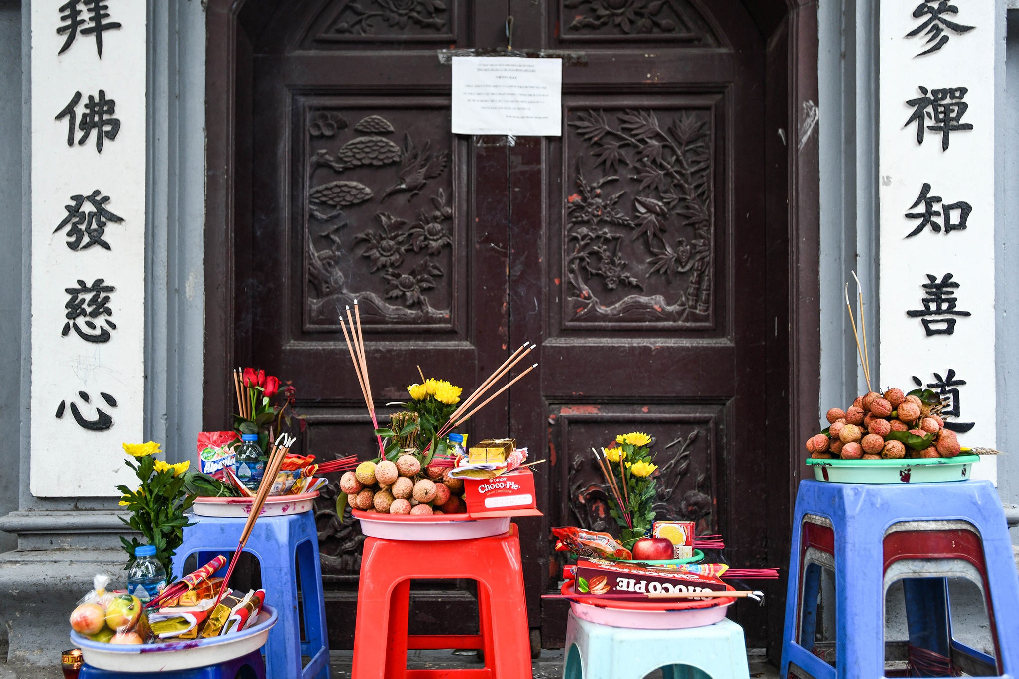 dan di le chua mung 1 o Ha Noi anh 4