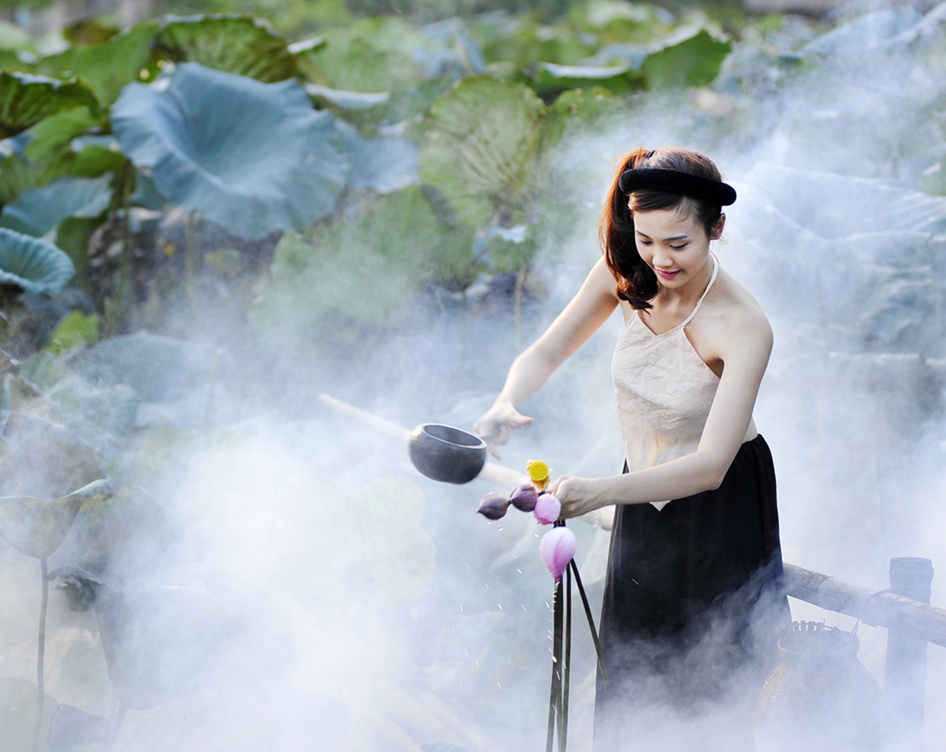 Khoanh khac cua sen hinh anh