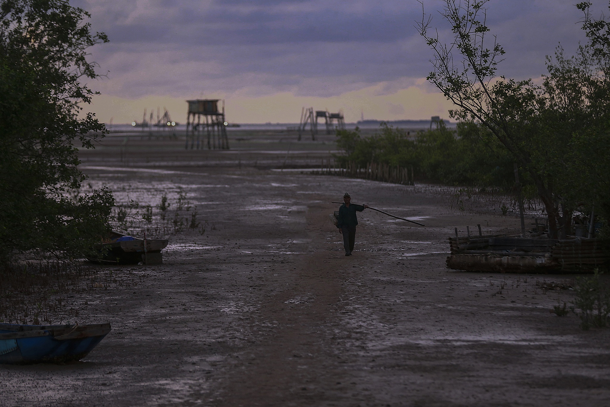 nghe cao ngao o bien Hau Loc anh 7