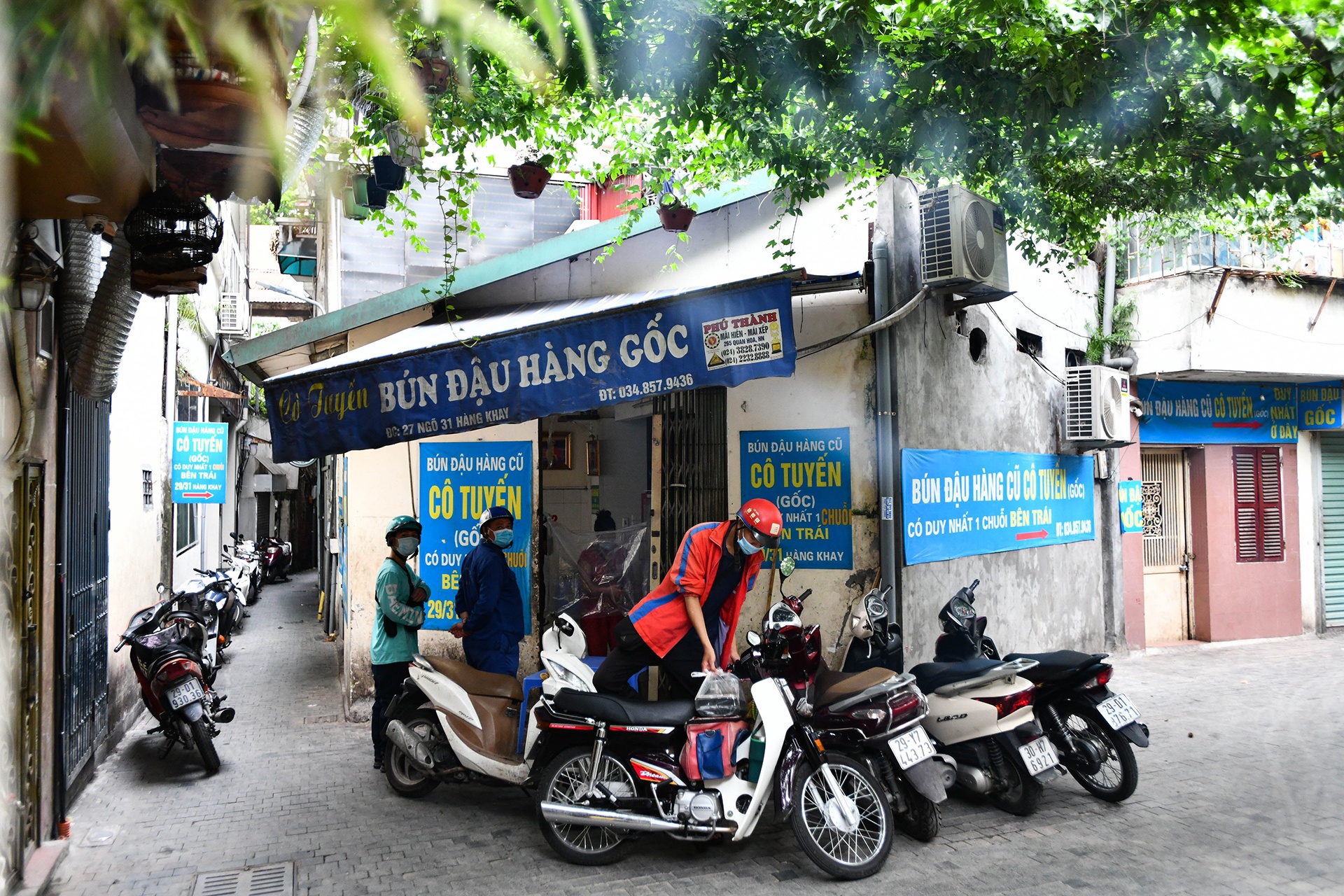 bun dau pho co Ha Noi mua dich anh 2