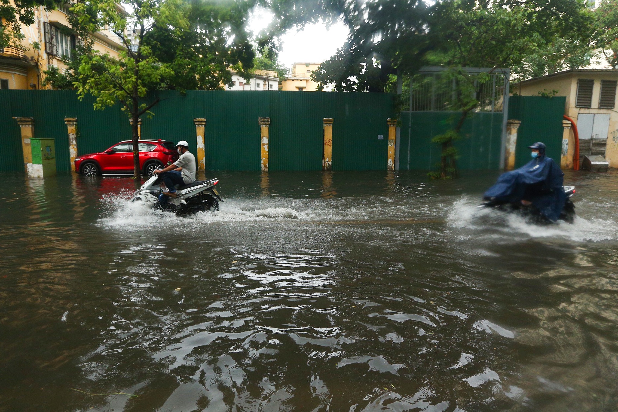 pho phuong Ha Noi chim trong bien nuoc anh 2