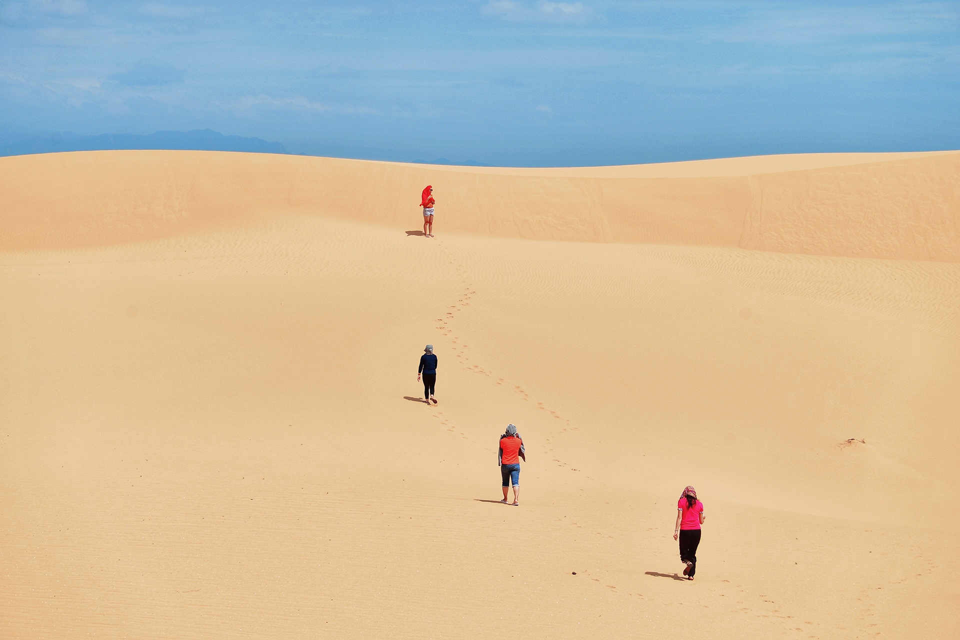 lang thang vung dat nang gio Ninh Thuan anh 8