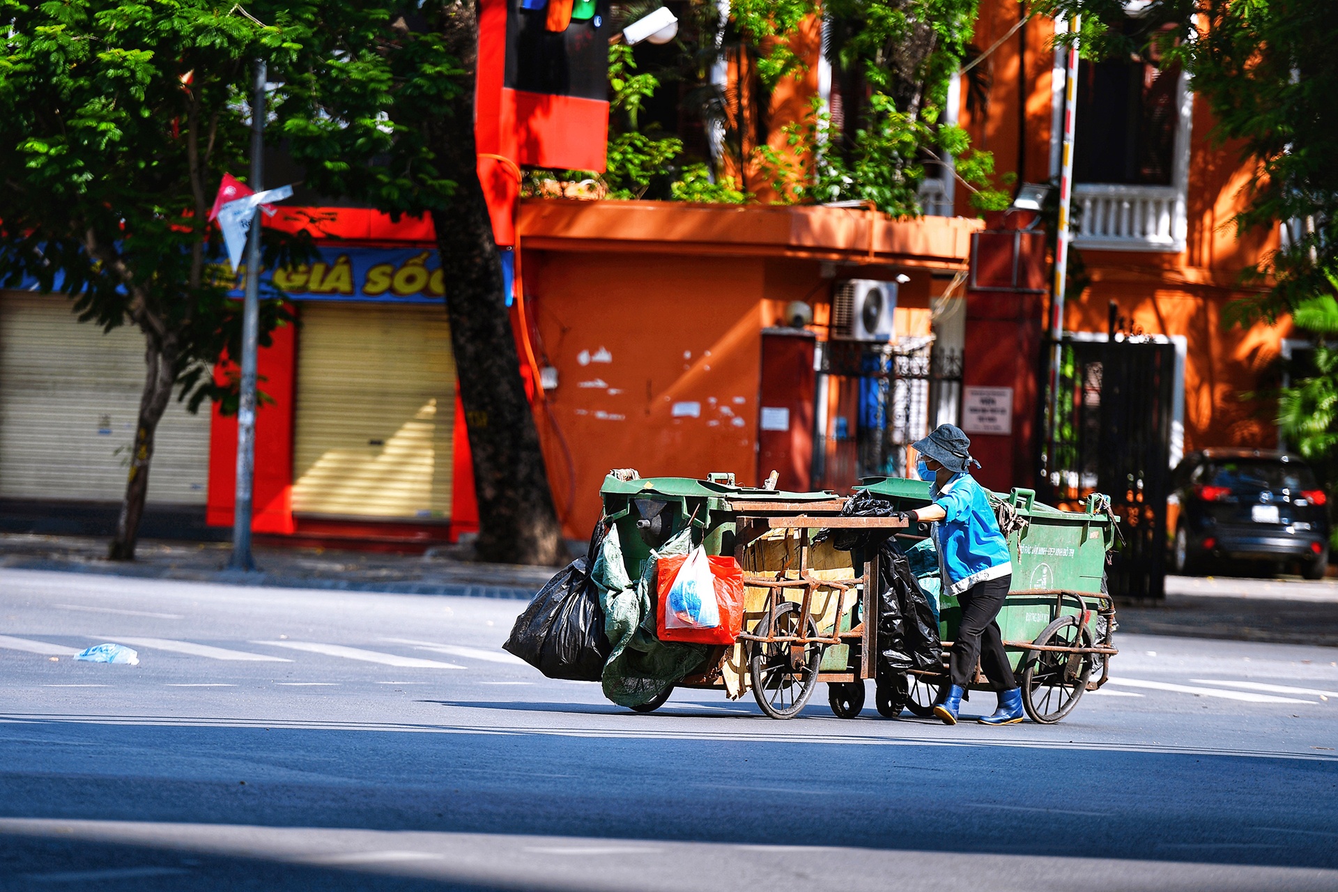 pho phuong Ha Noi mua dich Covid anh 16