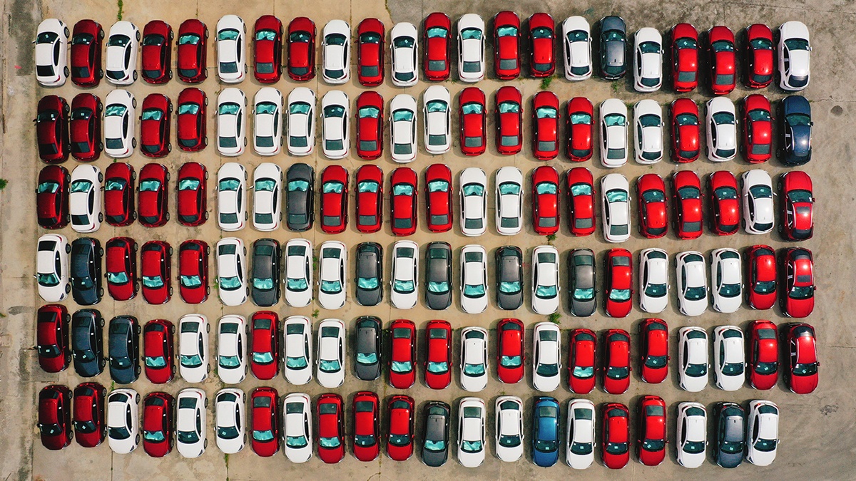 oto xep xo khap thanh pho anh 1