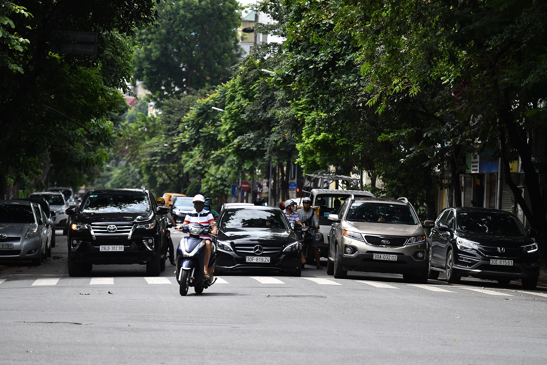 duong pho Ha Noi ngay dich anh 15