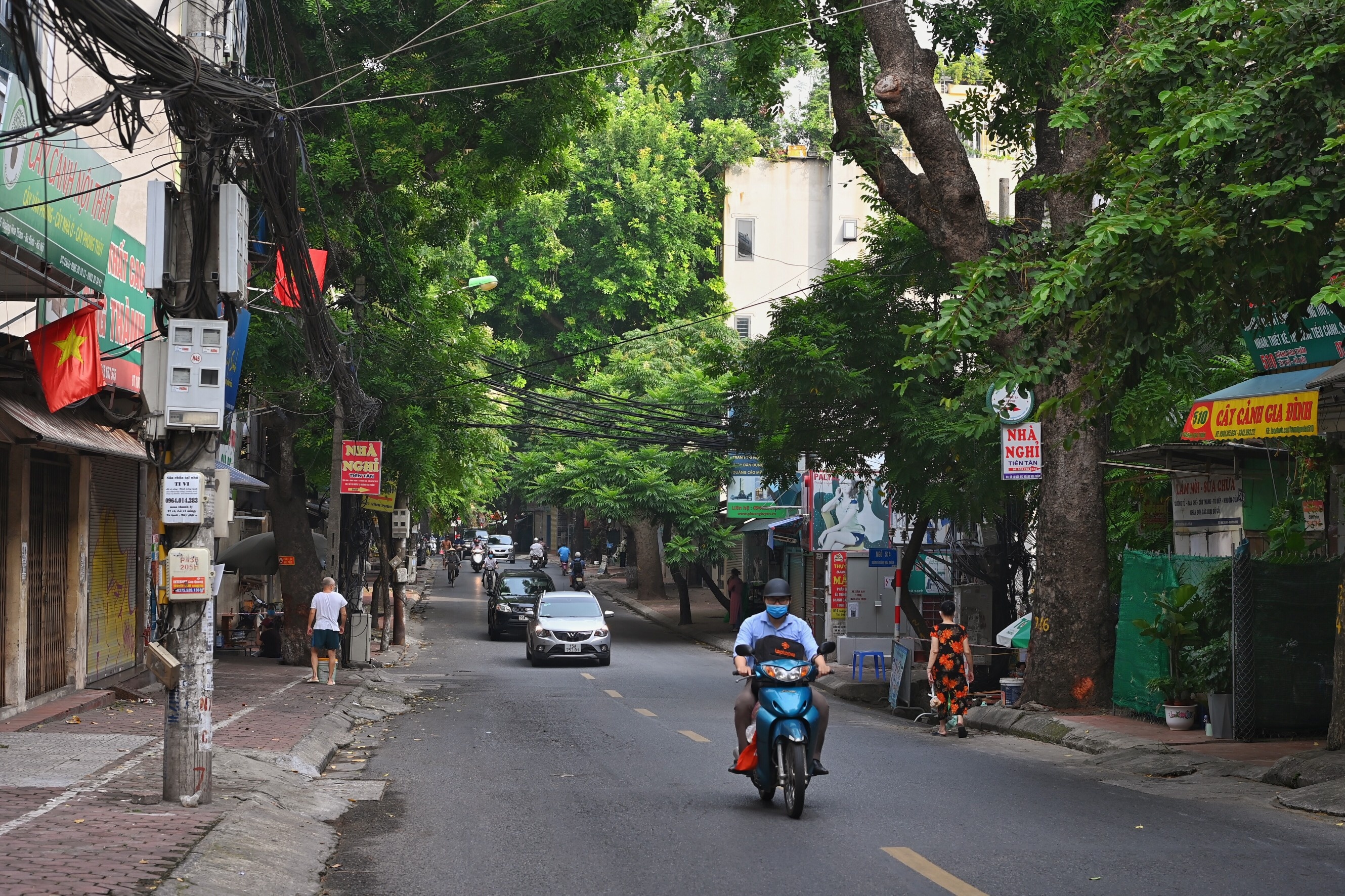 giao thong Ha Noi sau noi long gian cach anh 14