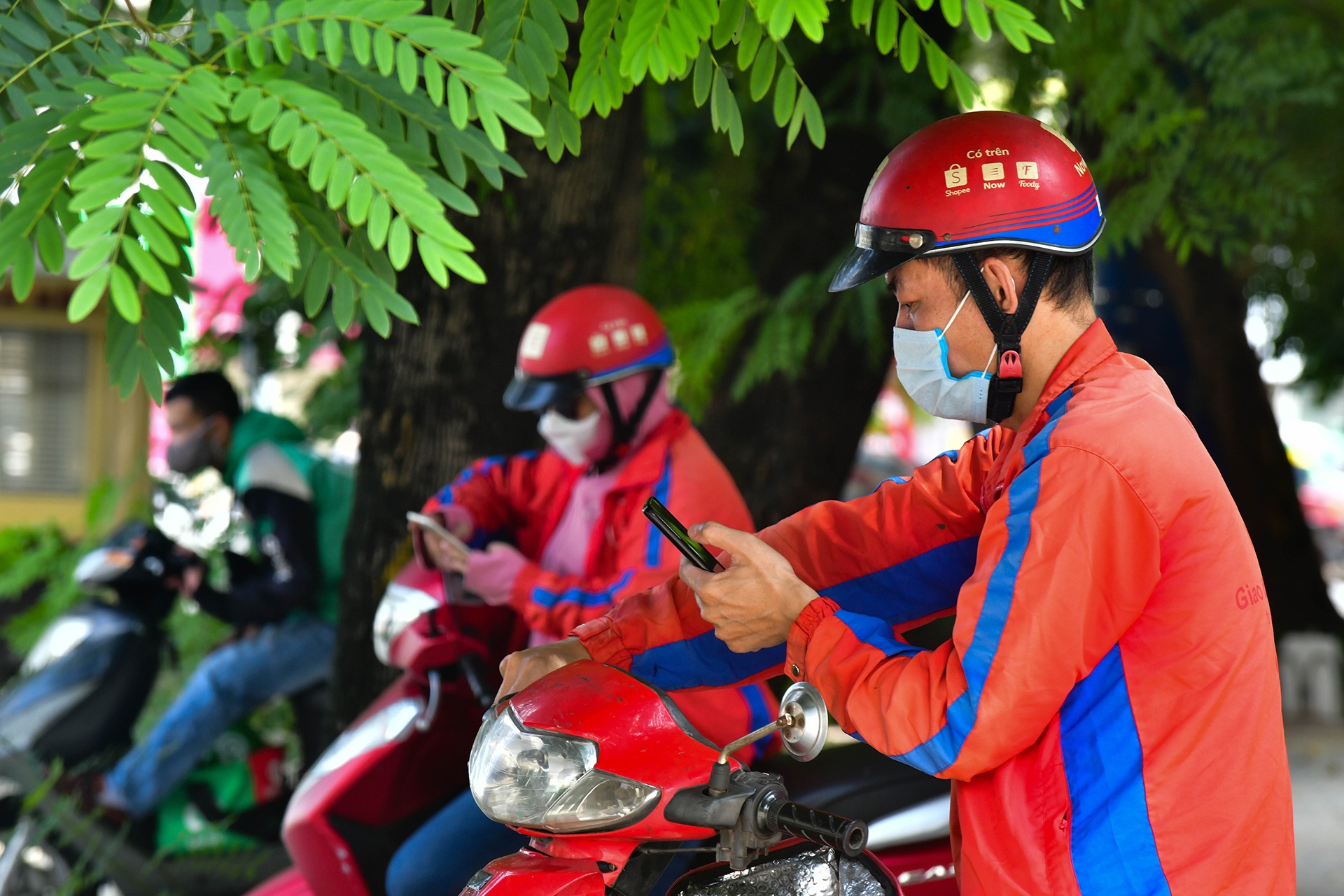 shipper hoat dong tro lai anh 3