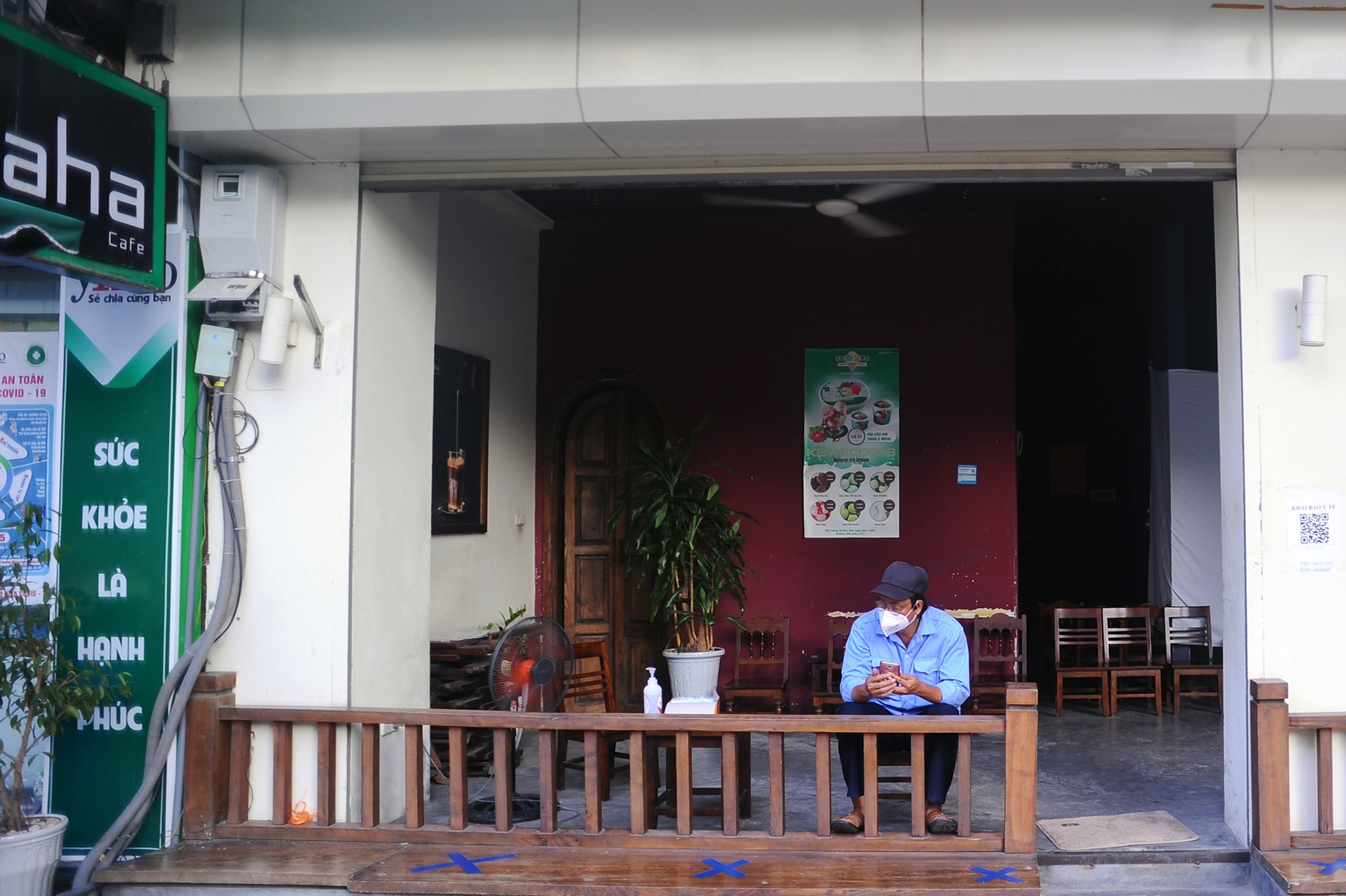 cafe ban mang ve o Ha Noi anh 1