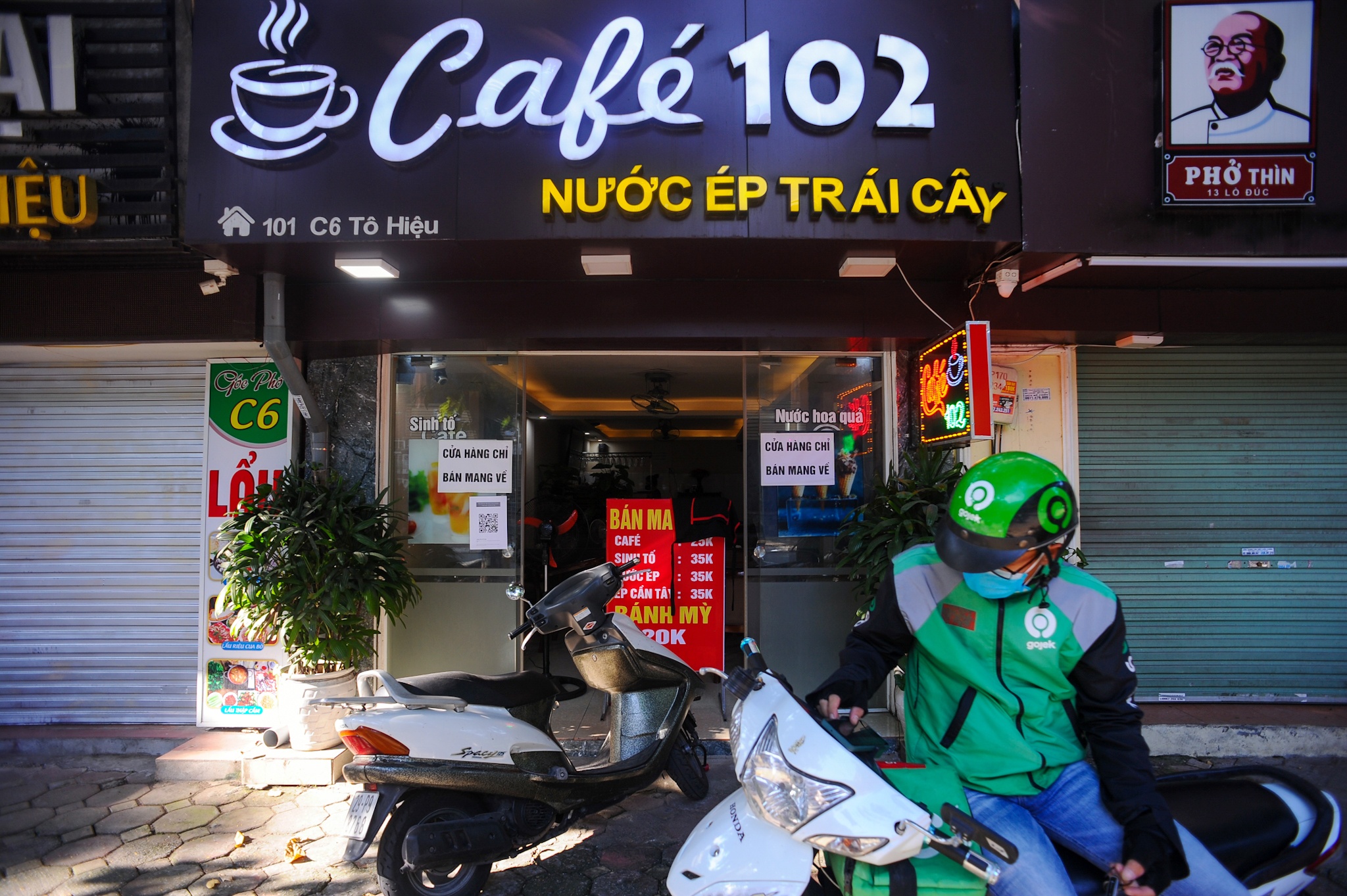 cafe ban mang ve o Ha Noi anh 13