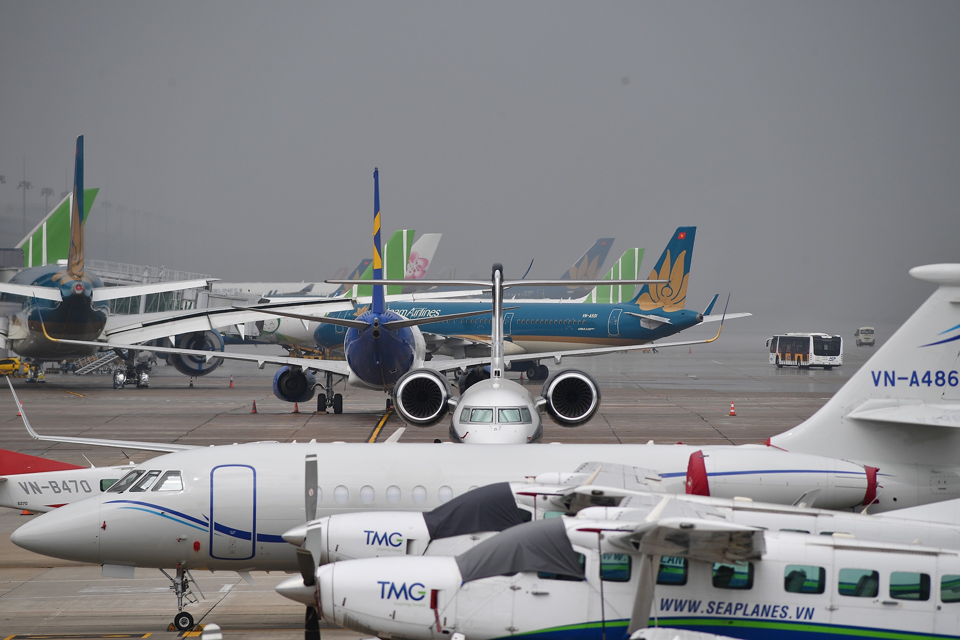 San do Noi Bai sau de xuat mo lai gan 400 chuyen bay noi dia hinh anh