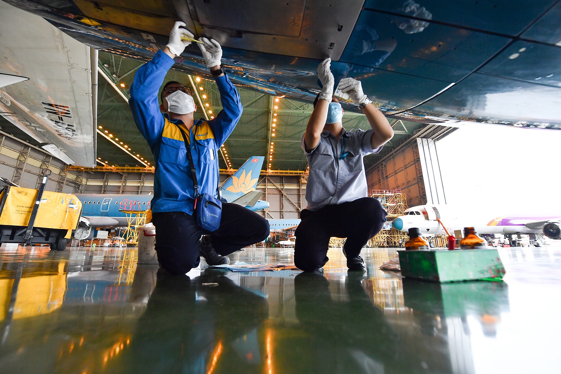 nha ga Tan Son Nhat ngay dich benh anh 9