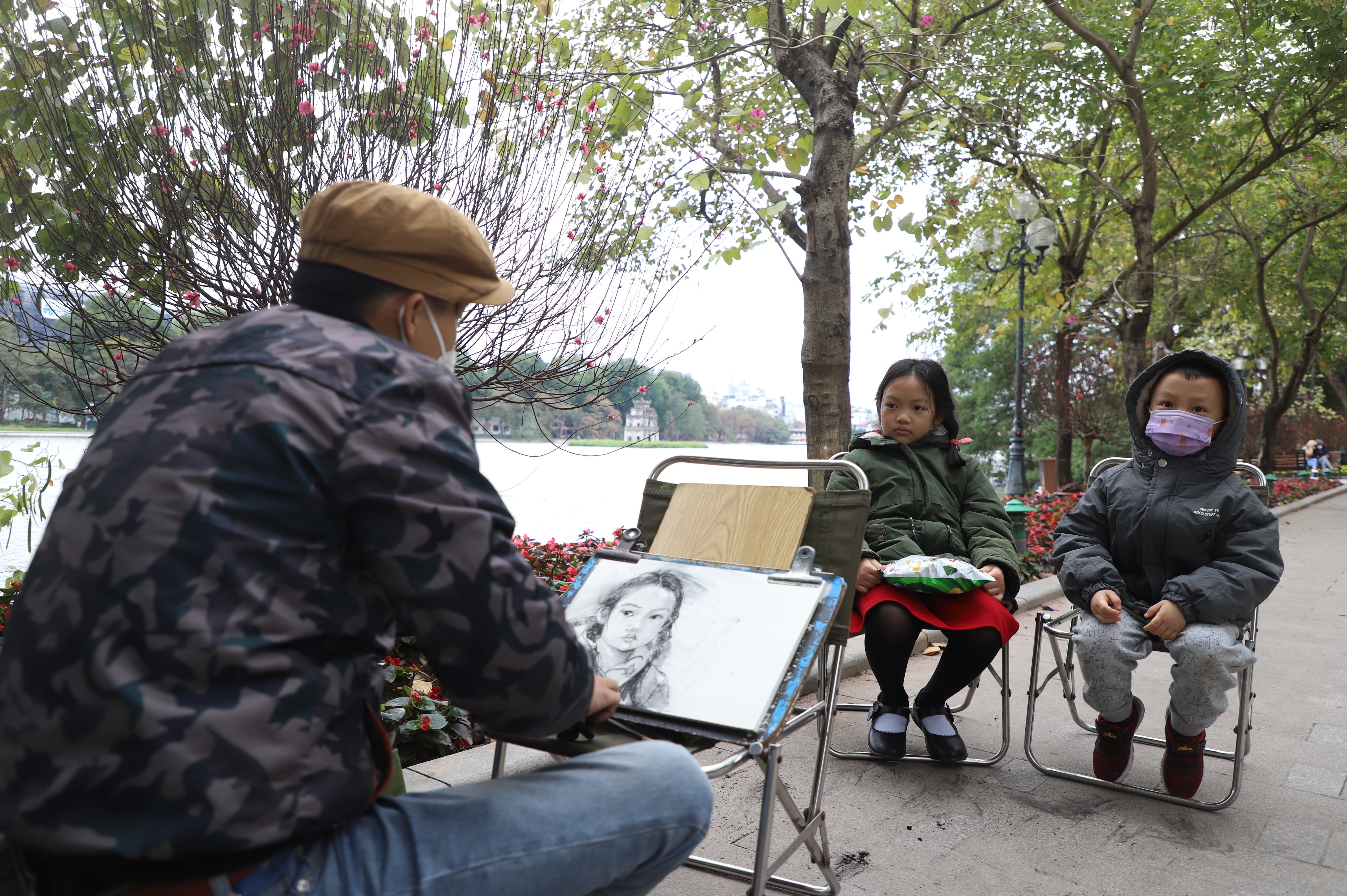 Pho phuong Ha Noi truoc thoi khac giao thua hinh anh