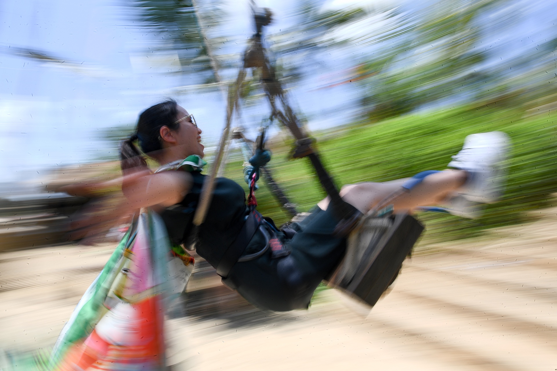 choi xich du o Bali anh 11