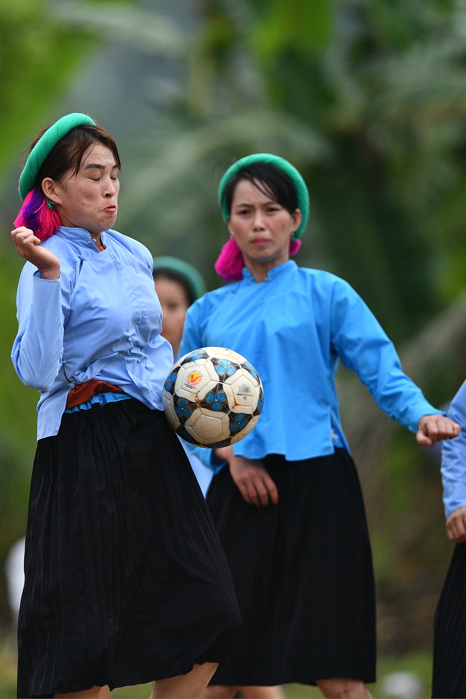 giai da bong nu o nu Binh Lieu anh 36