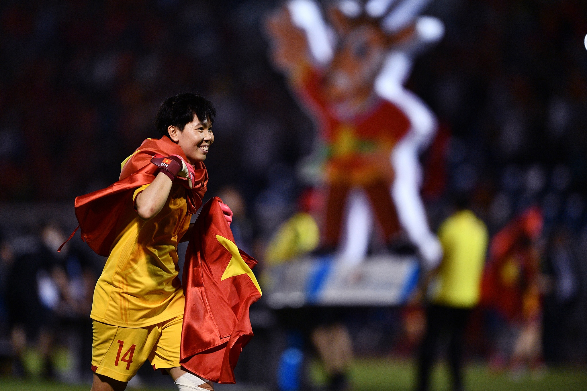 tuyen bong da nu Viet Nam trong giay phut gianh huy chuong vang anh 14