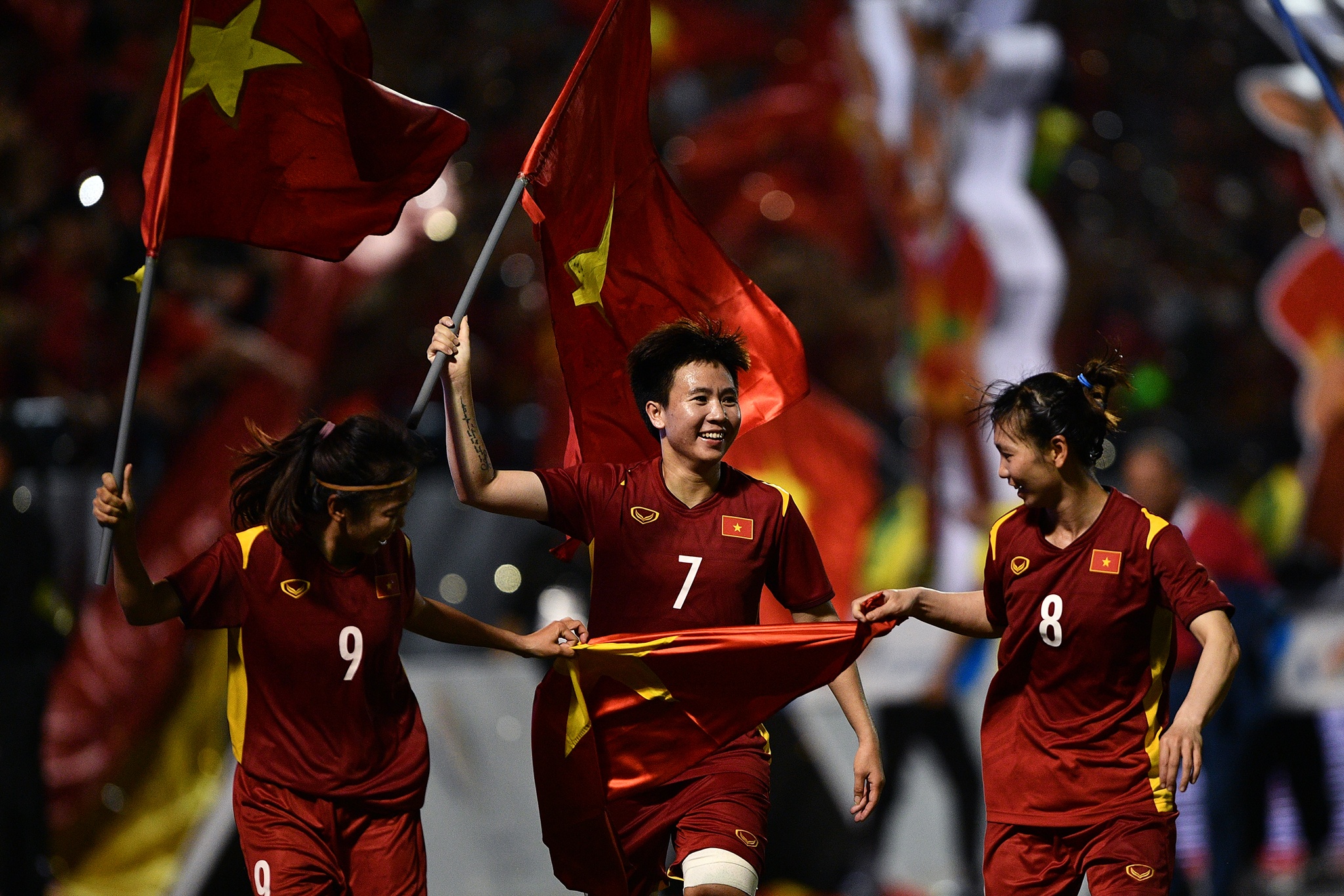 tuyen bong da nu Viet Nam trong giay phut gianh huy chuong vang anh 10