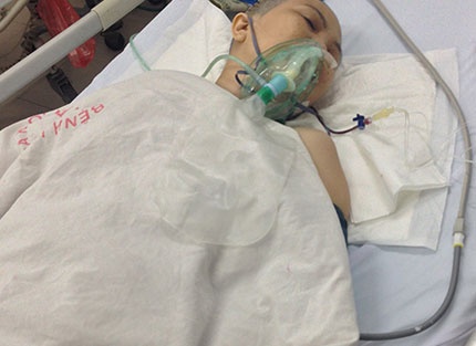 'Co gai khong biet cau cat chan me trong BV Xanh Pon' hinh anh