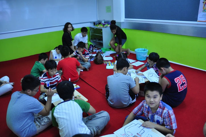 Ngay hoi trai nghiem cua be va gia dinh hinh anh