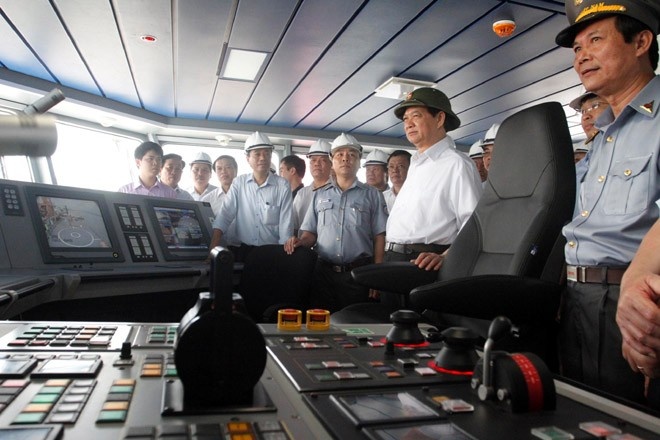 Thu tuong thi sat tau kiem ngu lon nhat Dong Nam A hinh anh