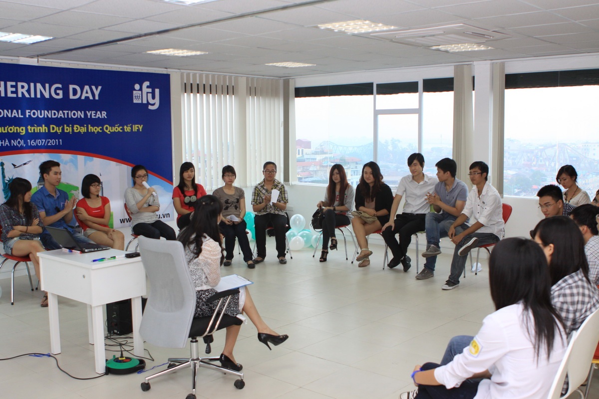 Một hoạt động giao lưu ngoại khóa của sinh viên IFY.