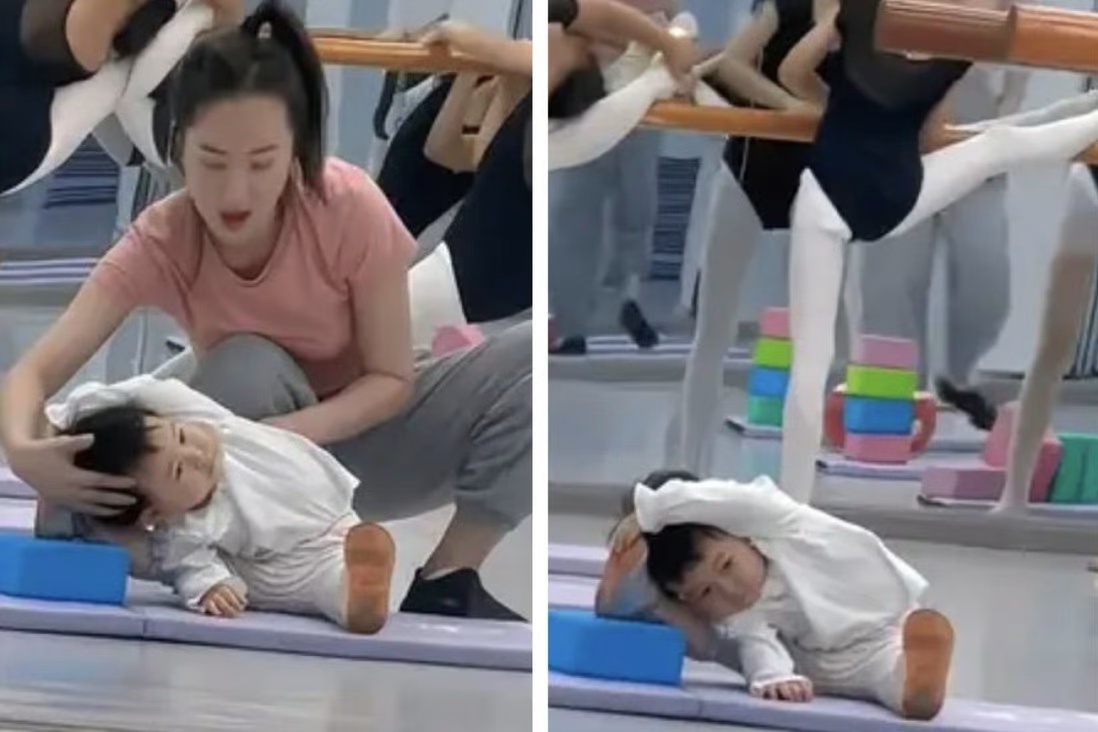 Be gai 18 thang sieu deo gay tranh cai o Trung Quoc hinh anh